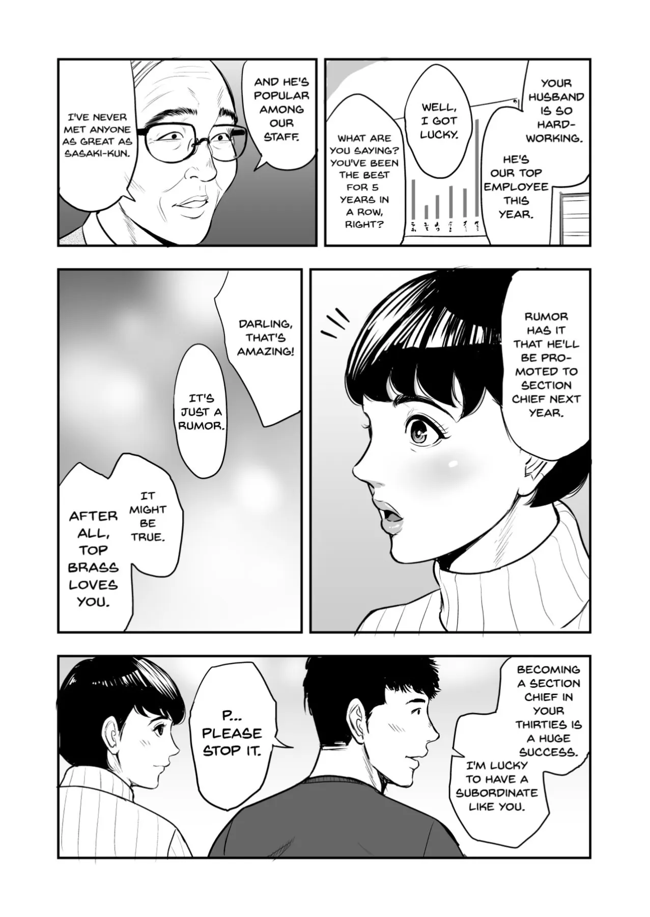 My Wife Is Doing NTR With The Neighbor  (Chapter 1) — page 8