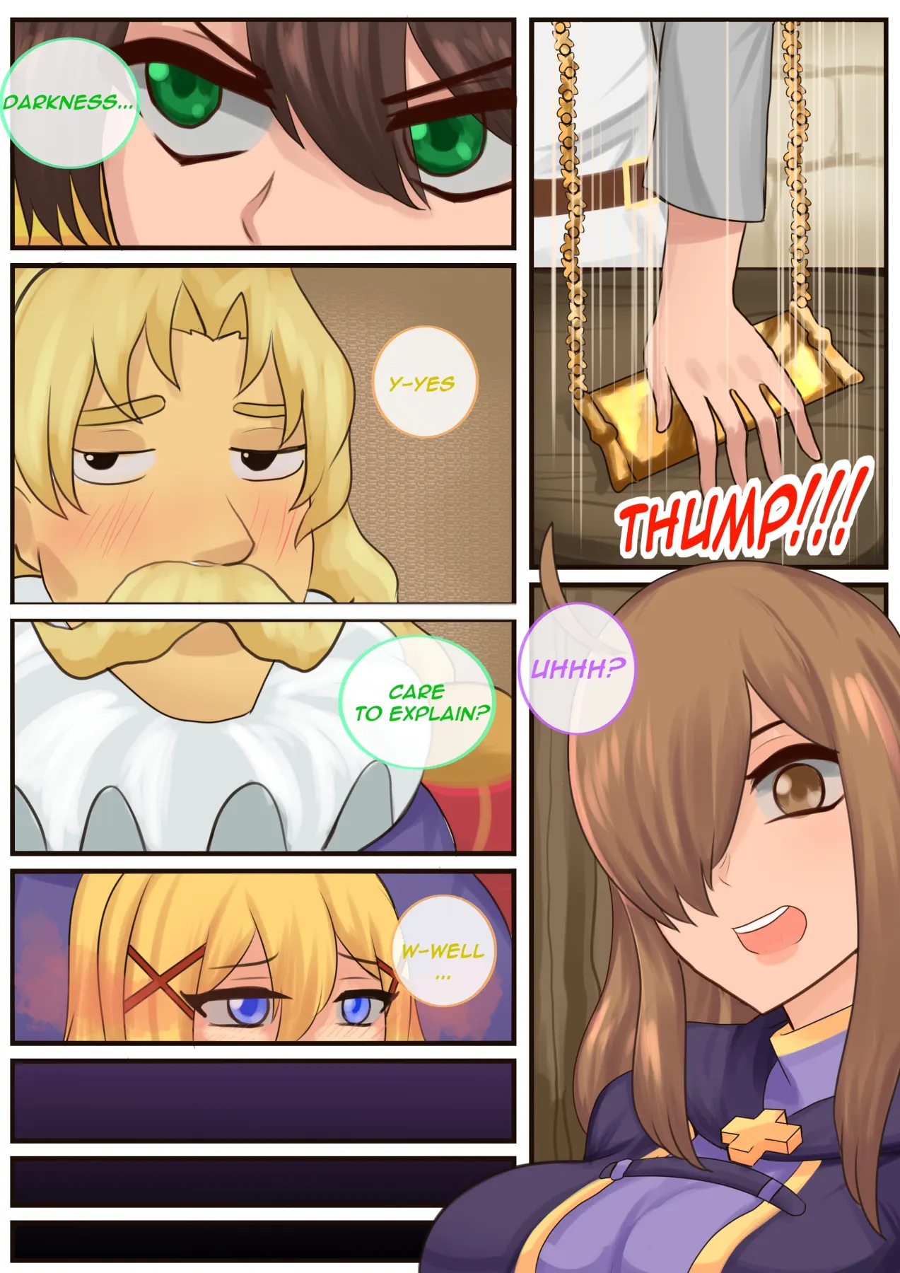 What A Wiz!Kono Subarashii Sekai Ni Shukufuku Wo!  (Chapter 01) — page 3