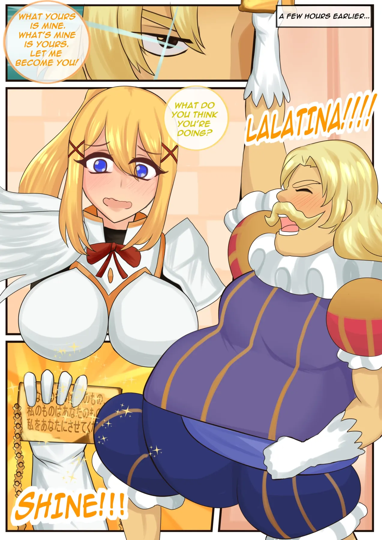 What A Wiz!Kono Subarashii Sekai Ni Shukufuku Wo!  (Chapter 01) — page 4