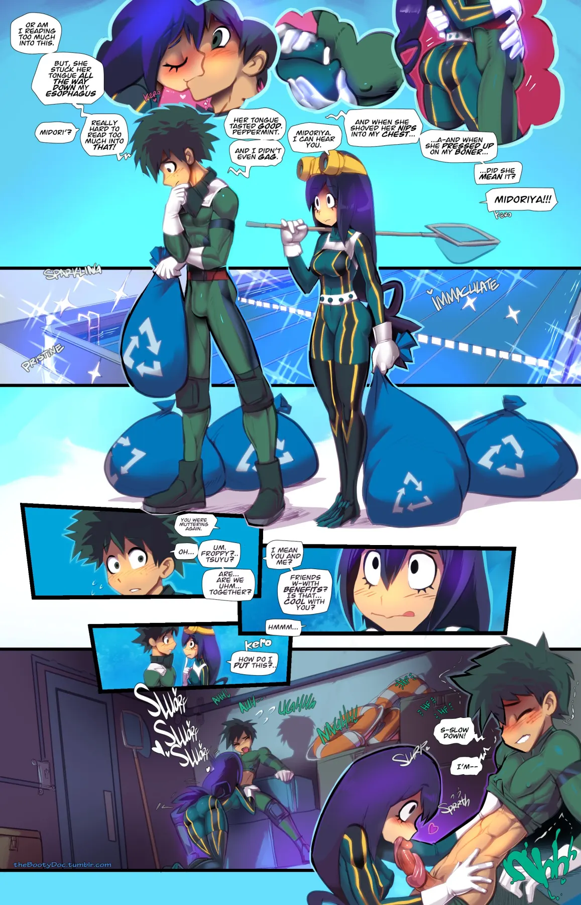 Deku And Froppy SMASH - My Hero Academia  (Chapter 02) — page 2