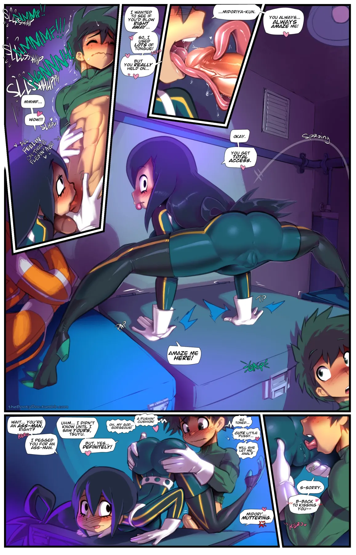 Deku And Froppy SMASH - My Hero Academia  (Chapter 02) — page 3