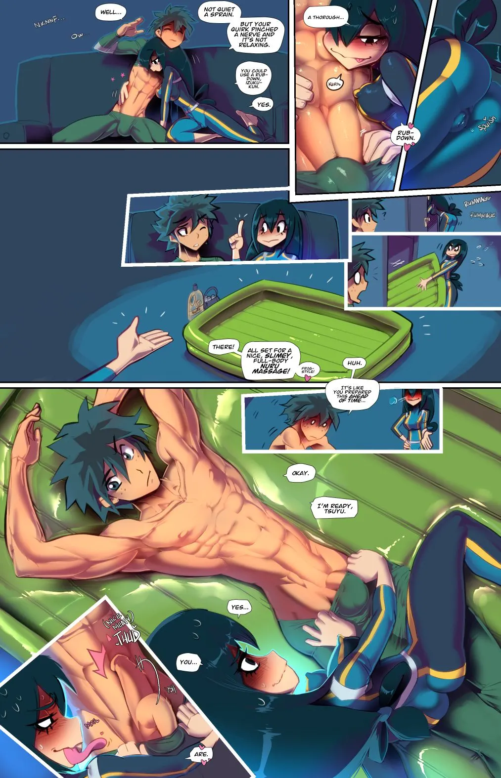 Deku And Froppy SMASH - My Hero Academia  (Chapter 01) — page 2