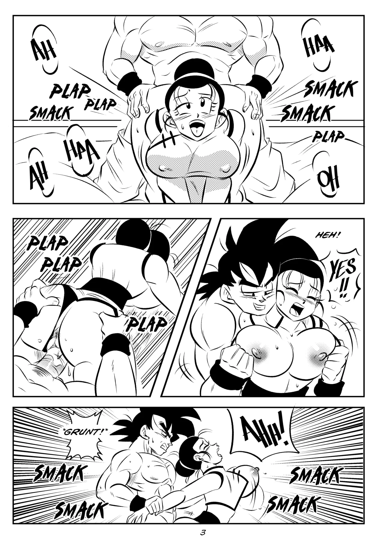 No Time To Waste!Dragon Ball Z  (Chapter 01) — page 3