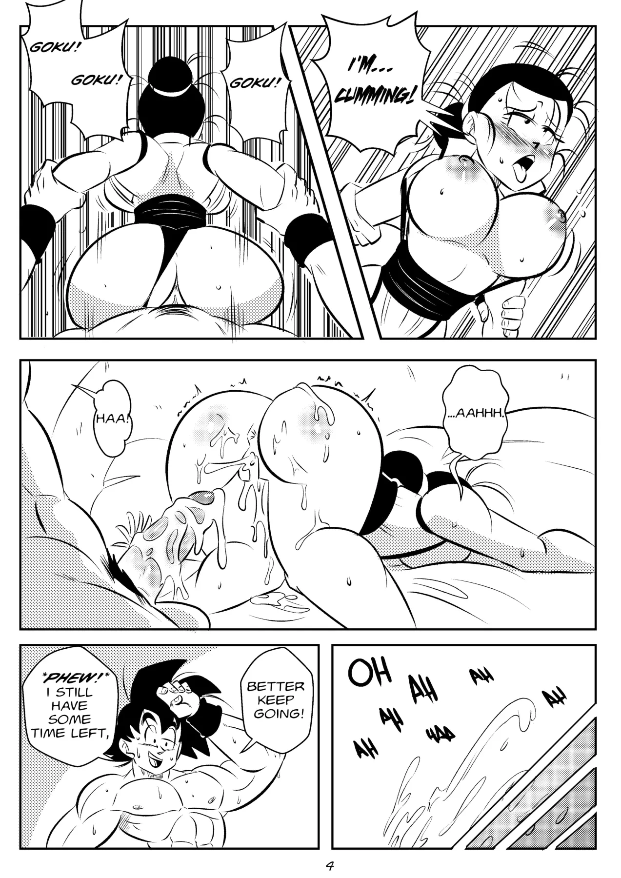 No Time To Waste!Dragon Ball Z  (Chapter 01) — page 4