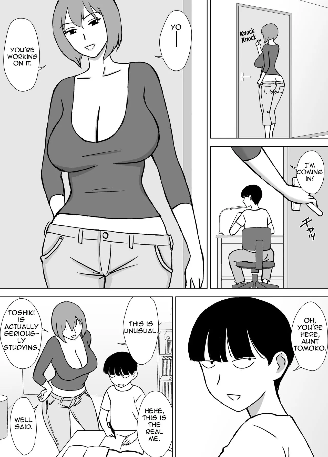 My Mom And My Aunt Are My Sex Friends  (Chapter 1) — page 4