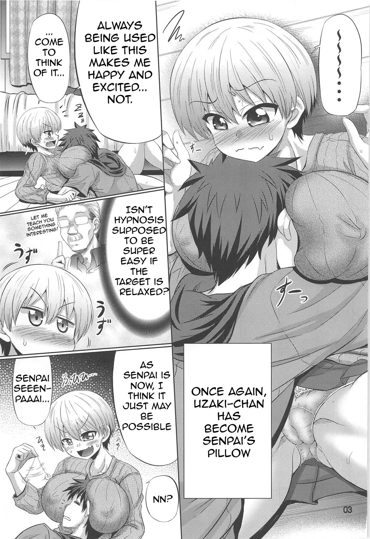 Uzaki-chan Wants To Fool Around  (Chapter 01) — page 2