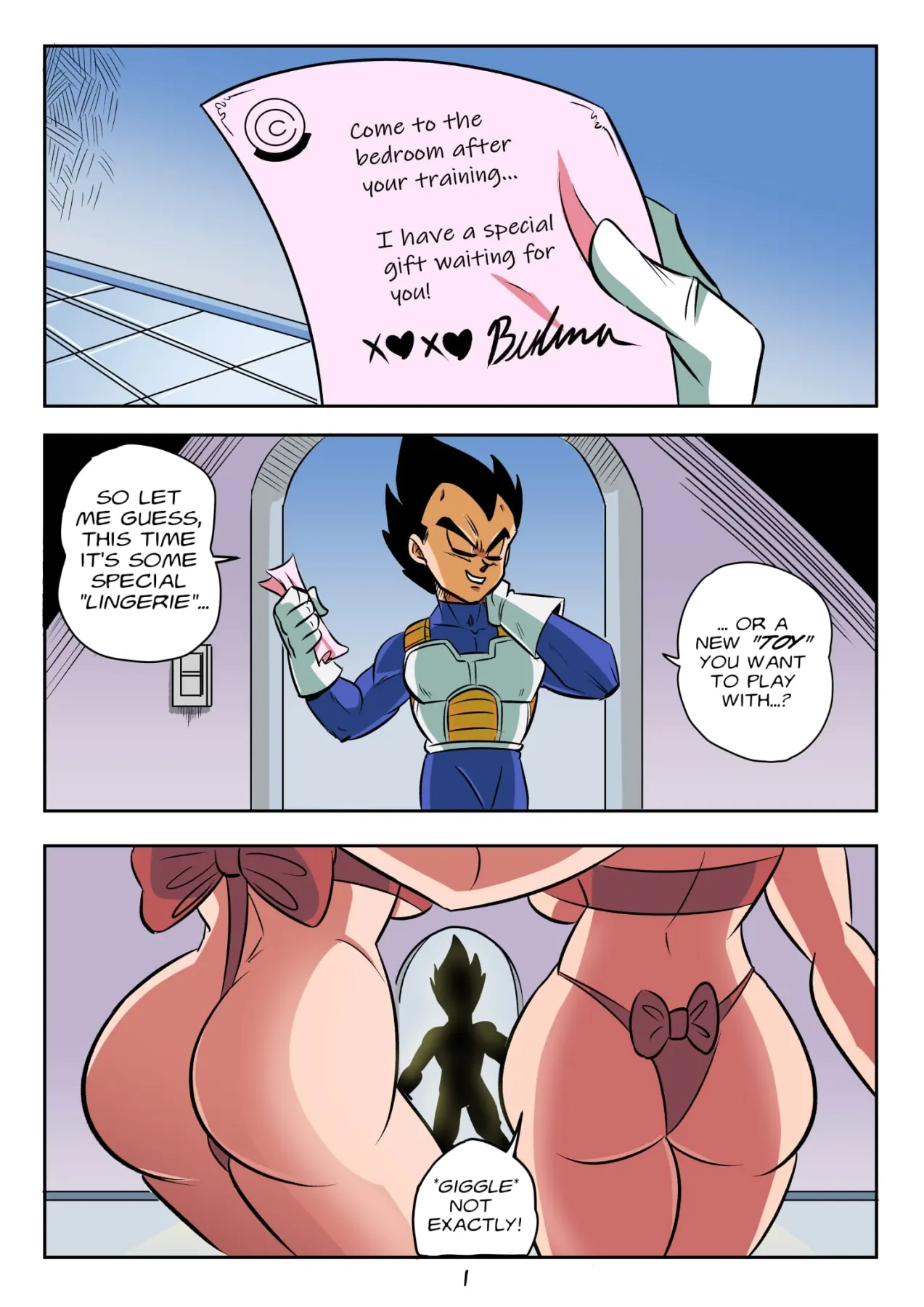 Vegeta/s GiftDragon Ball Z  (Chapter 01) — page 3