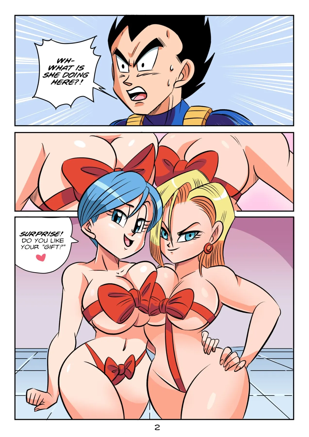Vegeta/s GiftDragon Ball Z  (Chapter 01) — page 4