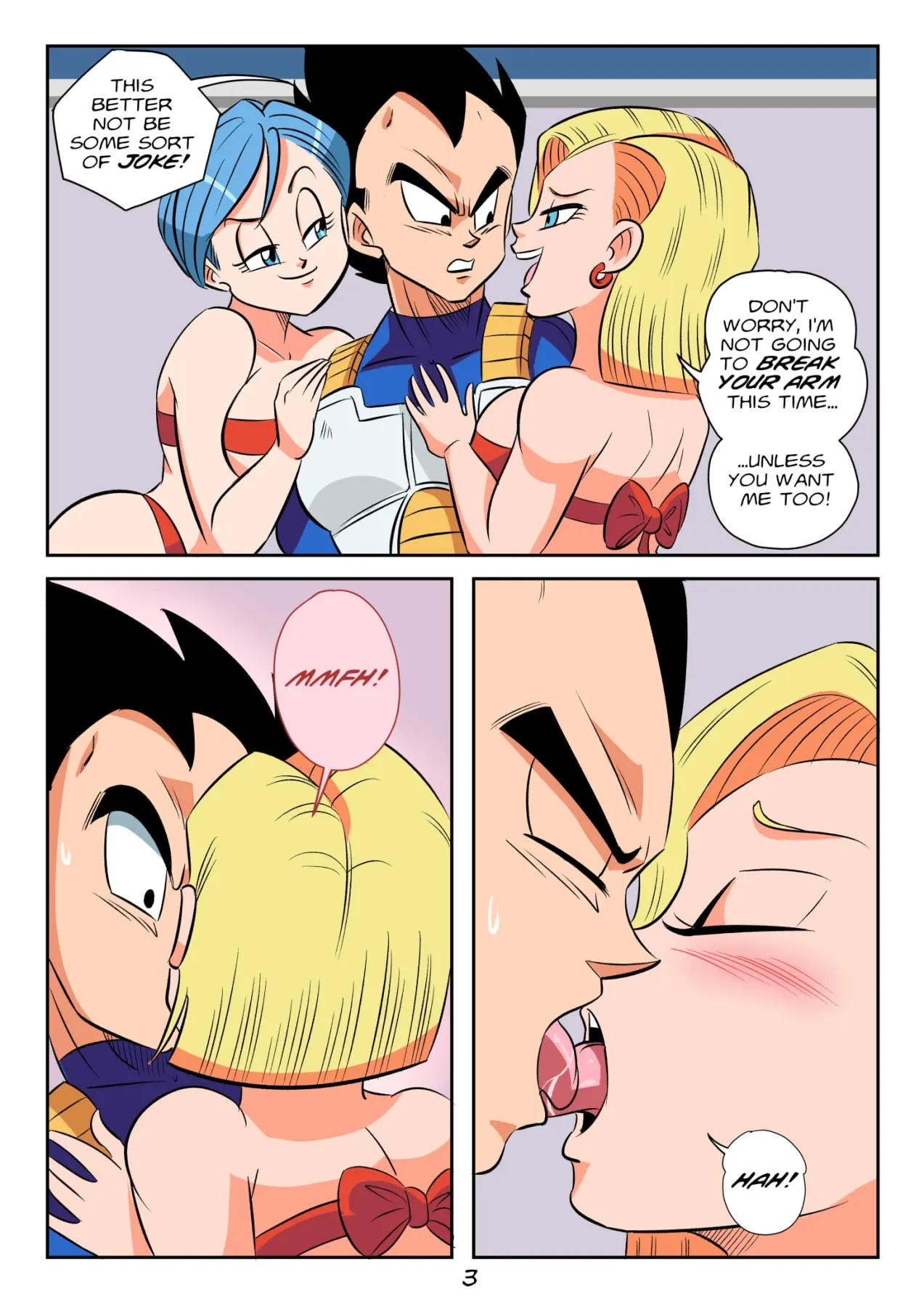 Vegeta/s GiftDragon Ball Z  (Chapter 01) — page 5