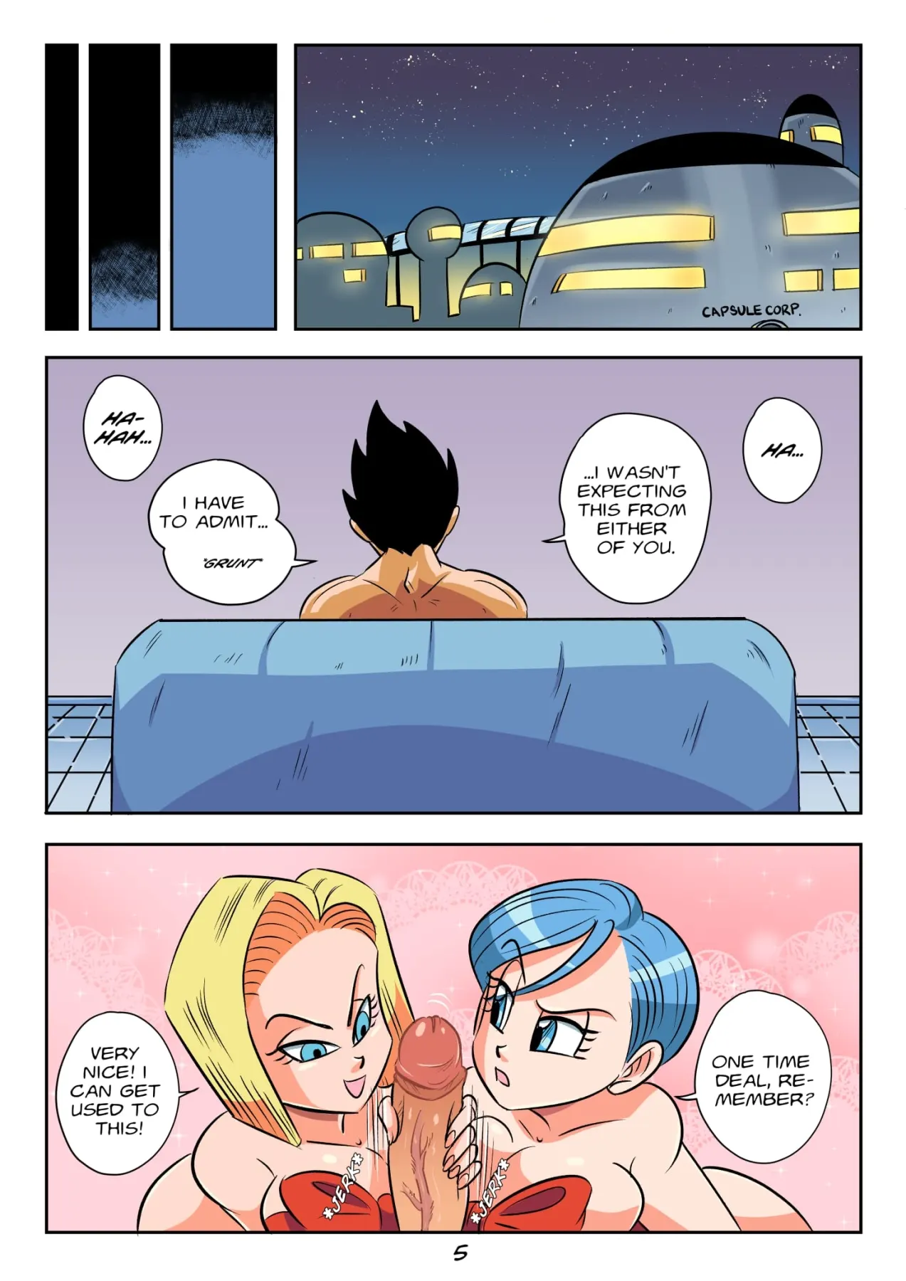 Vegeta/s GiftDragon Ball Z  (Chapter 01) — page 7