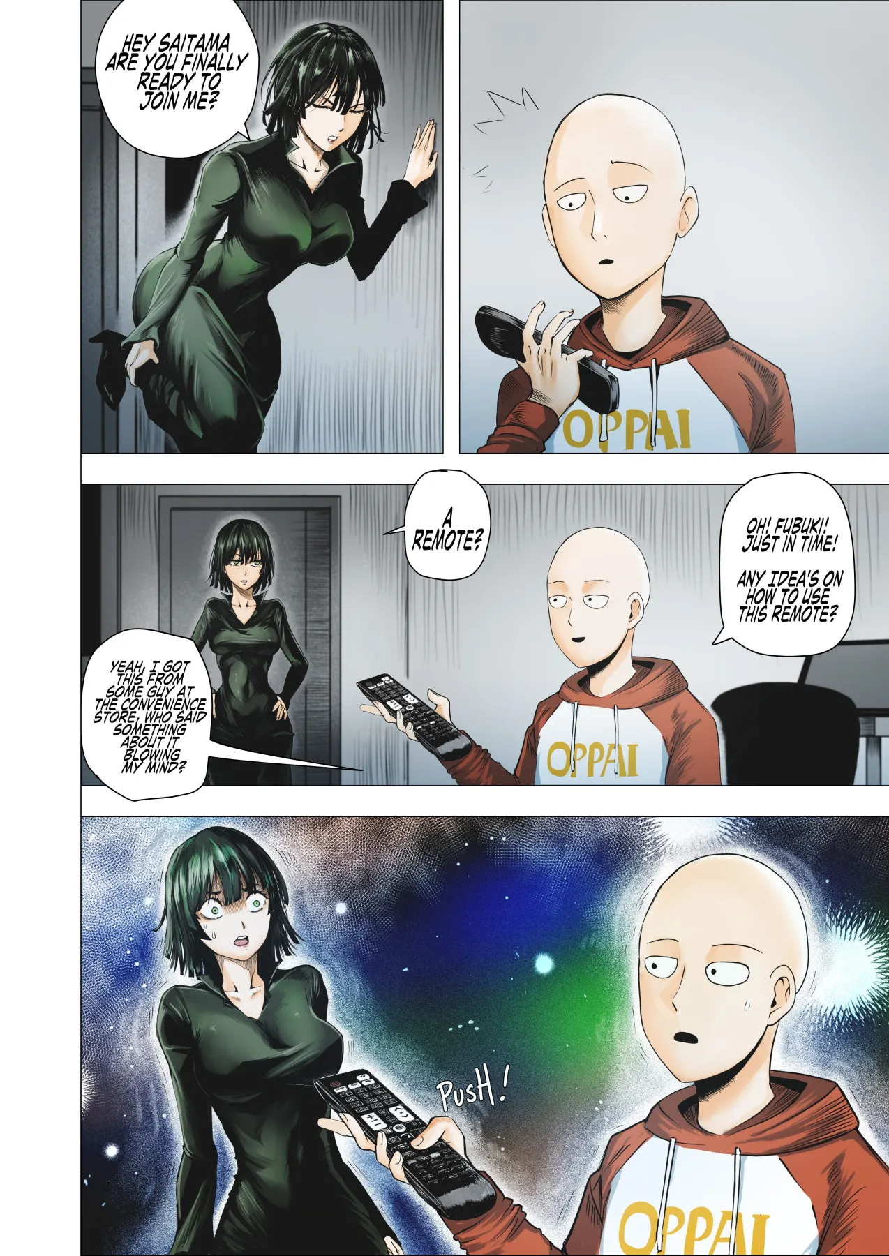 It/s Fubuki Tai-me! One Punch Man  (Chapter 01) — page 2