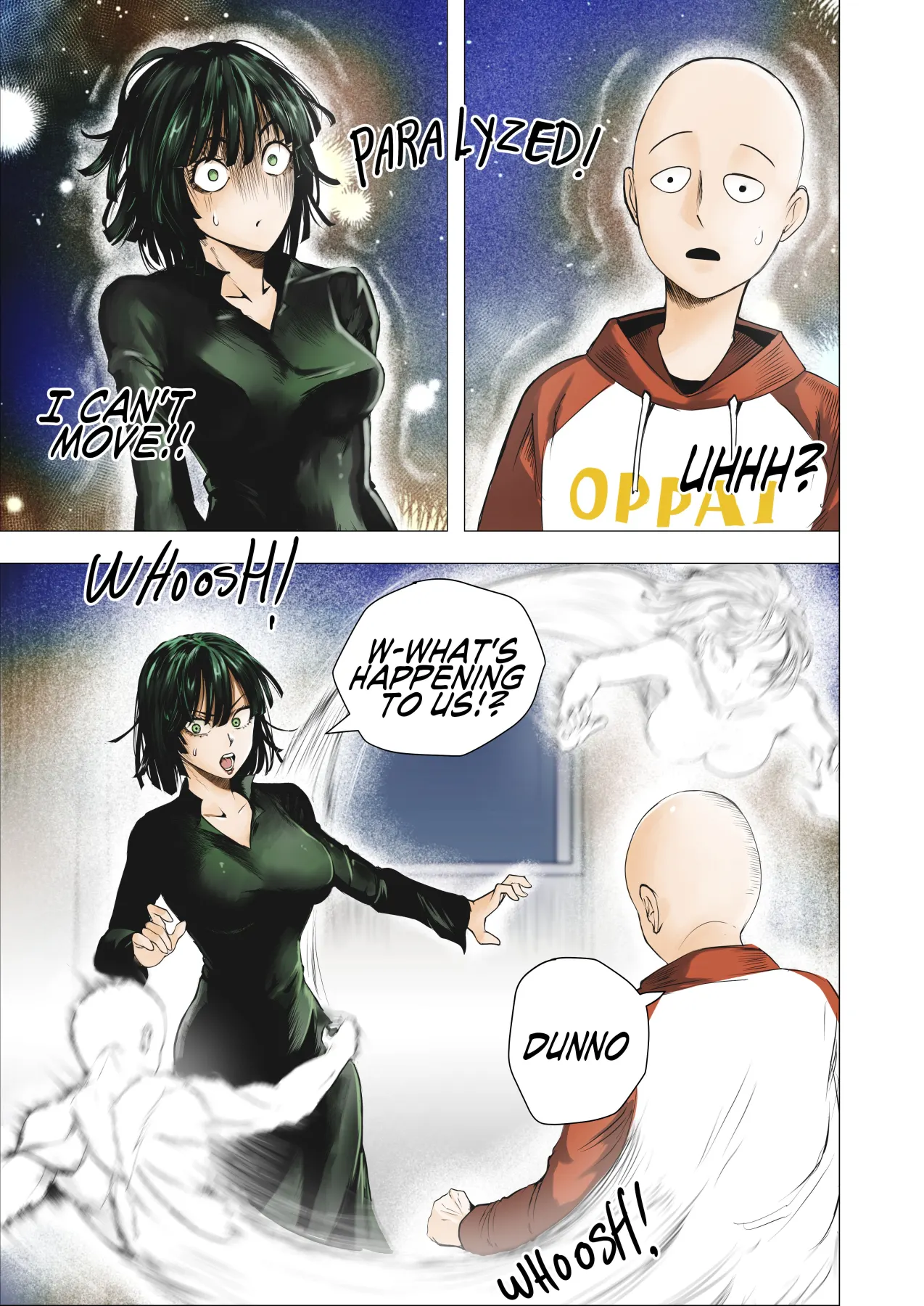 It/s Fubuki Tai-me! One Punch Man  (Chapter 01) — page 3