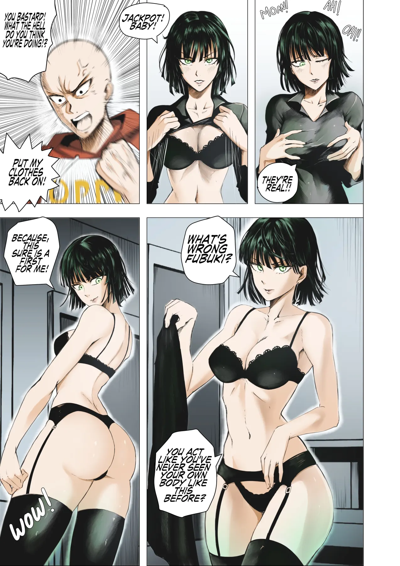 It/s Fubuki Tai-me! One Punch Man  (Chapter 01) — page 5