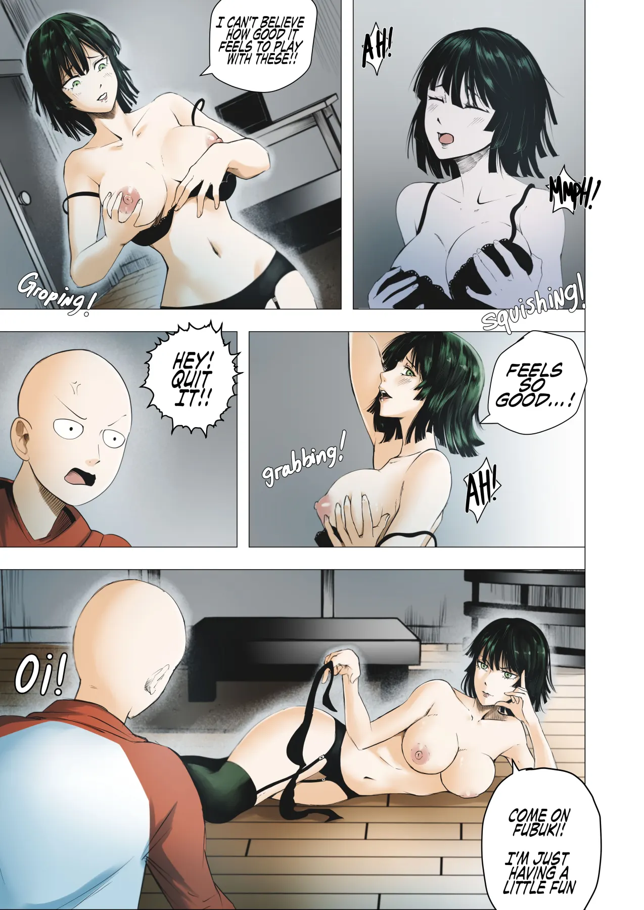 It/s Fubuki Tai-me! One Punch Man  (Chapter 01) — page 7