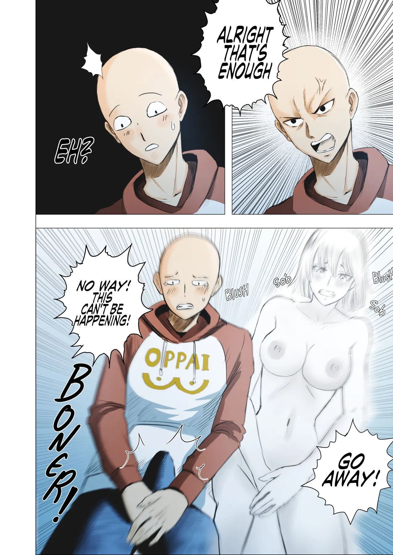 It/s Fubuki Tai-me! One Punch Man  (Chapter 01) — page 10