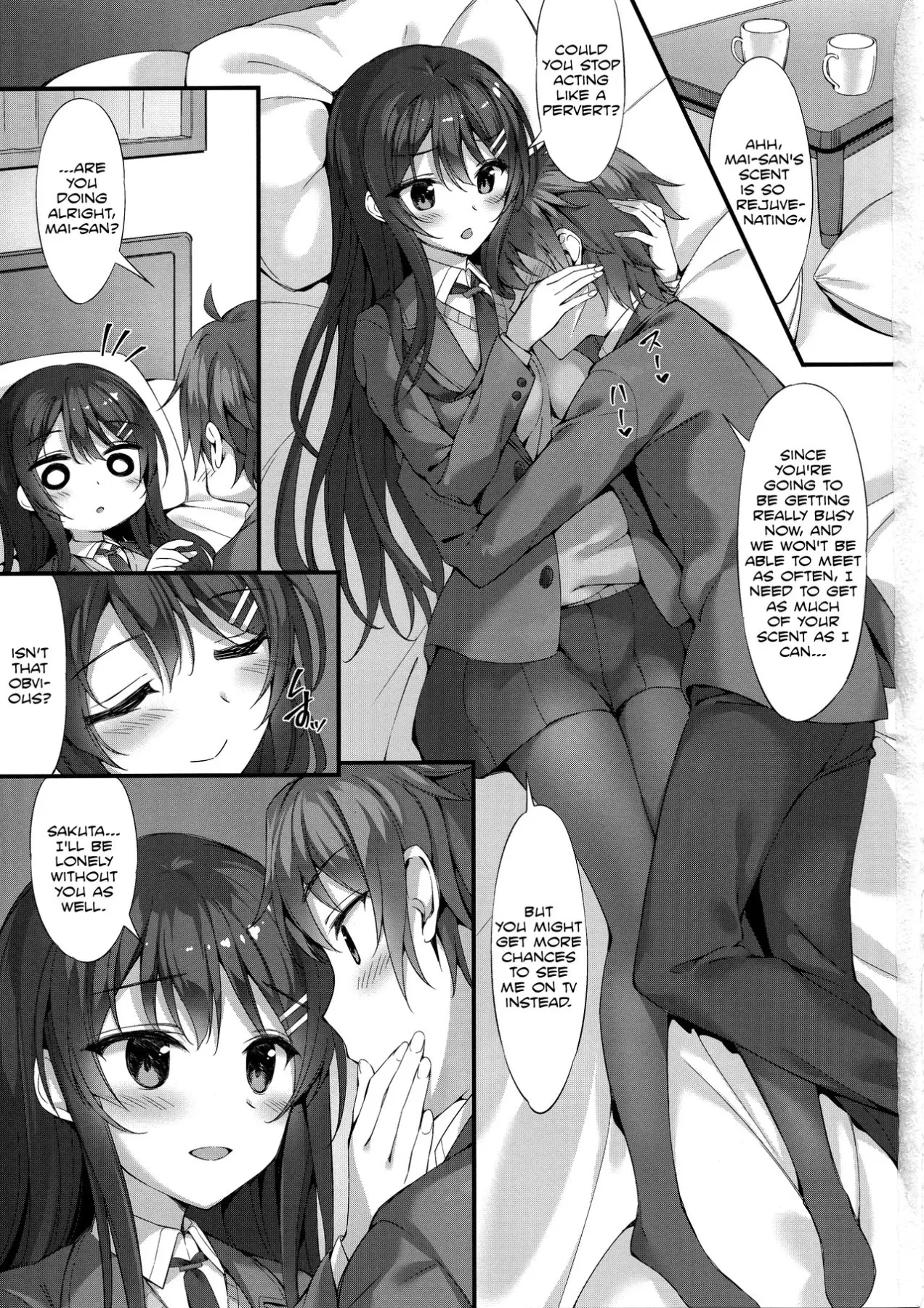 I Want To Flirt With Mai-senpai  (Chapter 1) — page 4