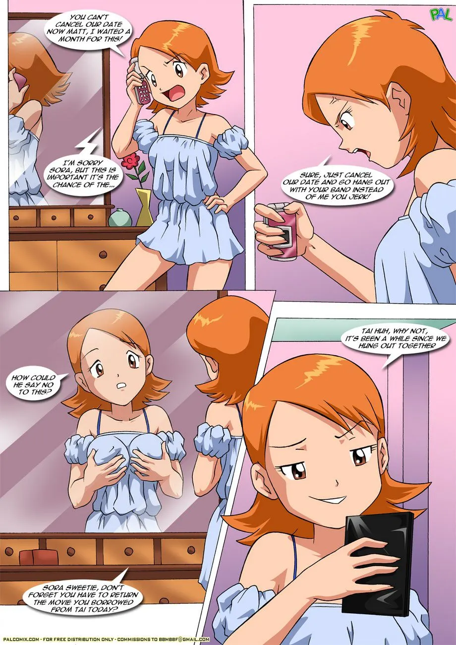 Movie Night At Tai/s - Digimon  (Chapter 01) — page 2