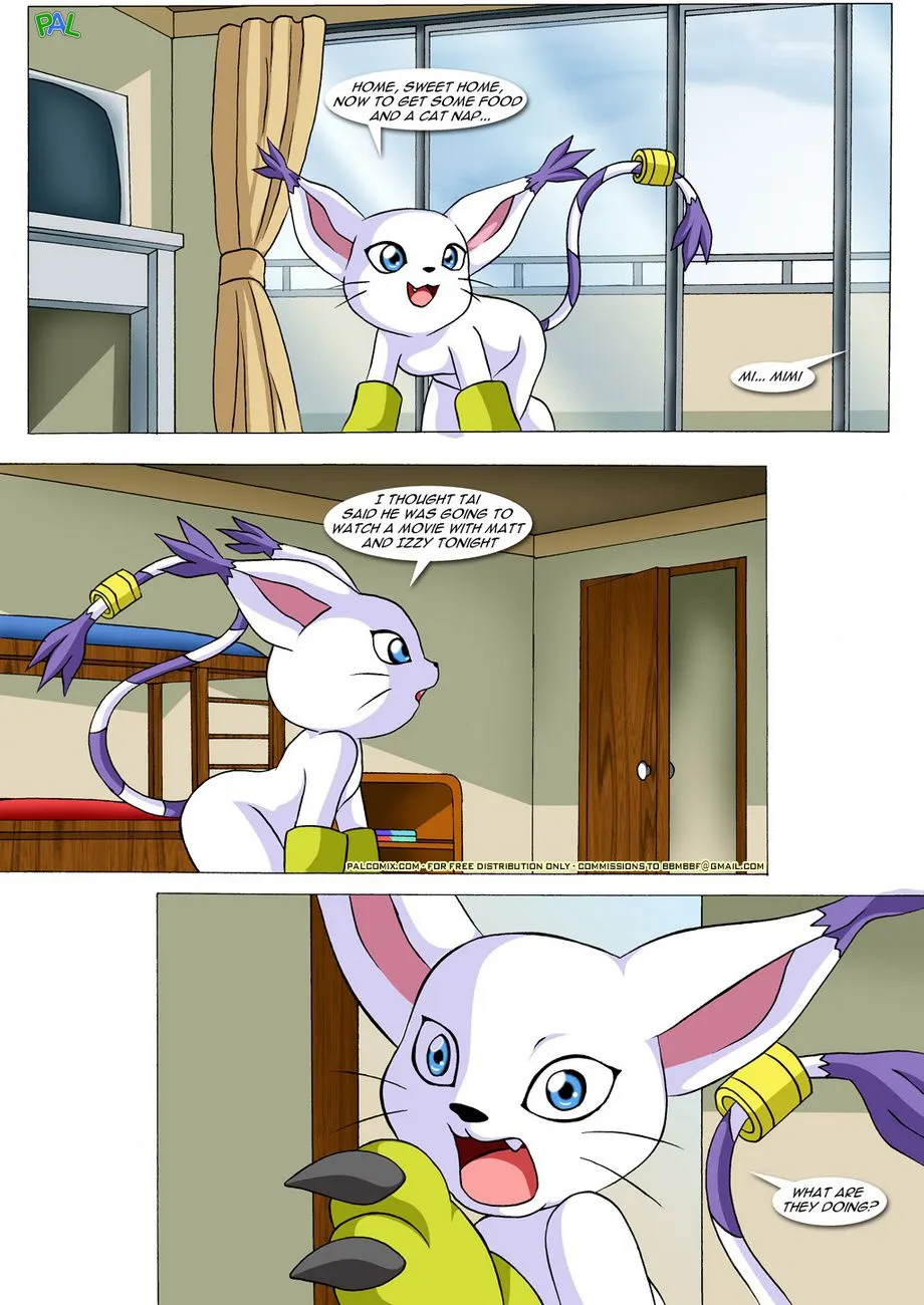 Movie Night At Tai/s - Digimon  (Chapter 01) — page 14