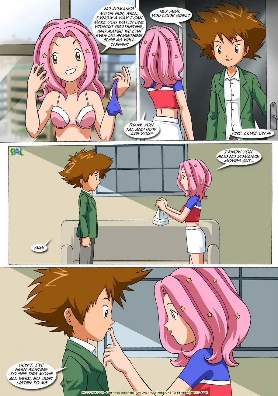 Movie Night At Tai/s - Digimon  (Chapter 01) — page 4
