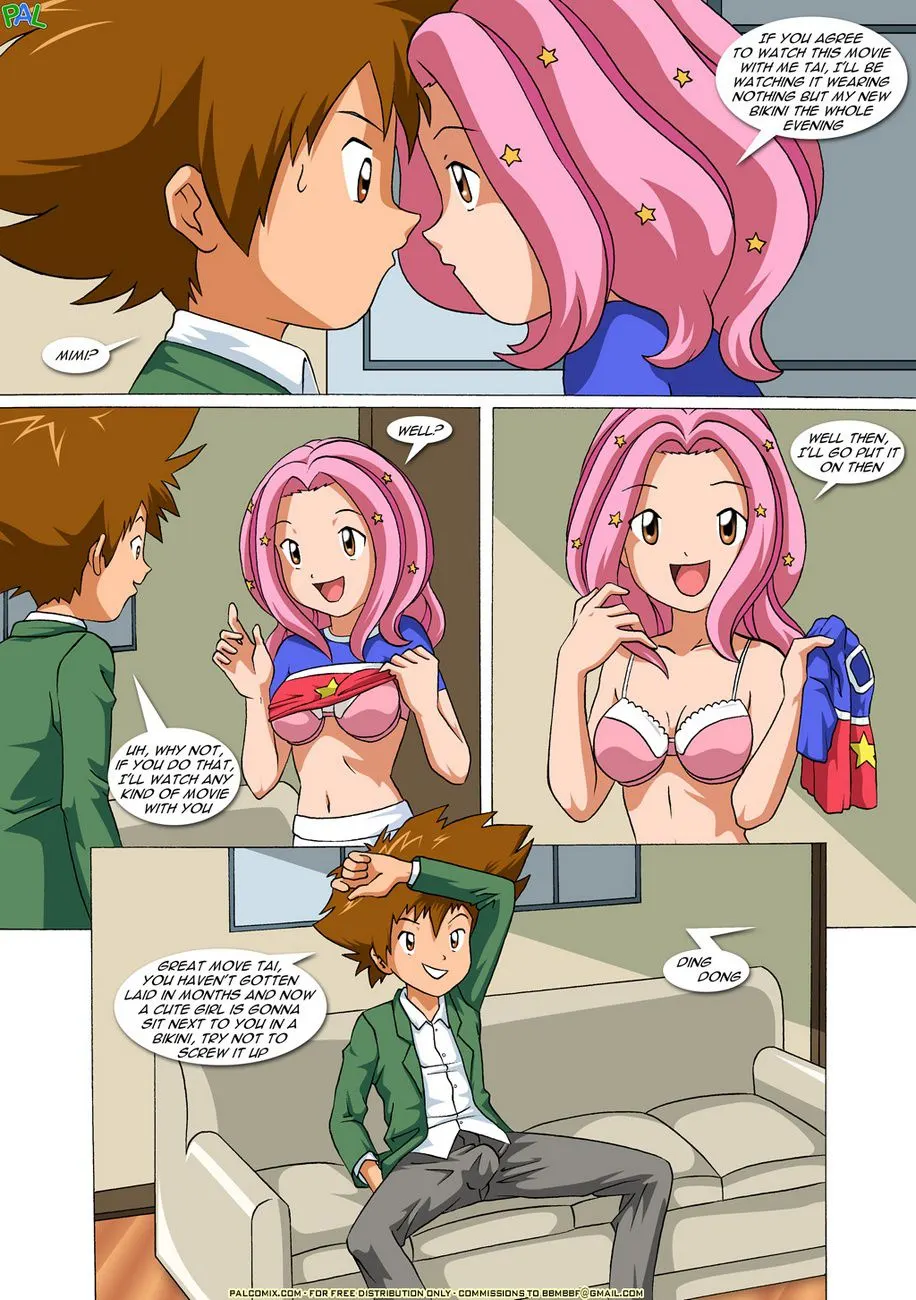 Movie Night At Tai/s - Digimon  (Chapter 01) — page 5