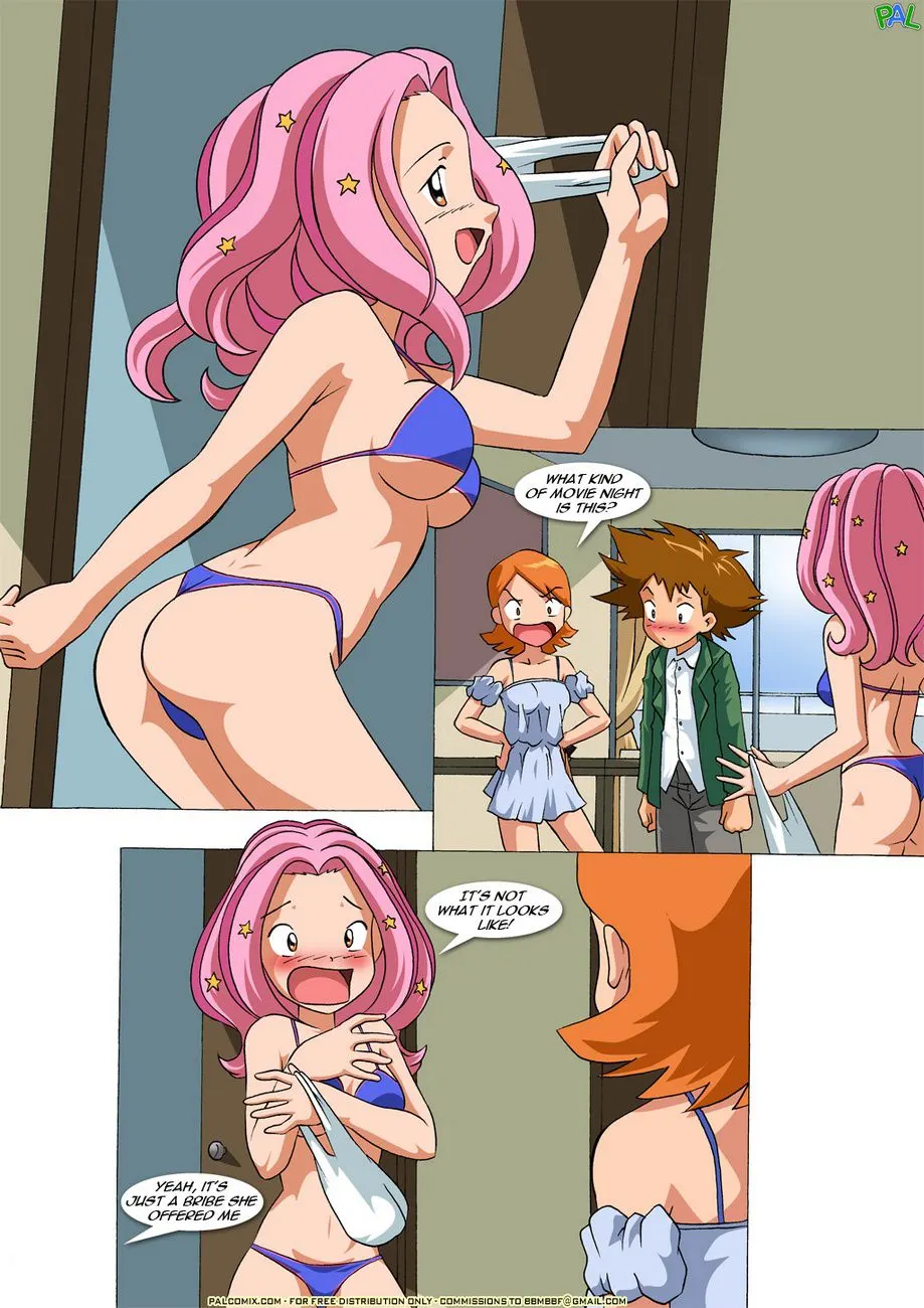 Movie Night At Tai/s - Digimon  (Chapter 01) — page 7