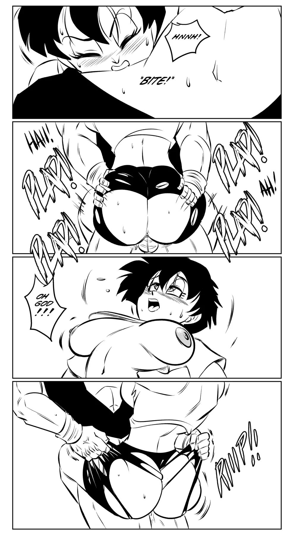 Midair TrainingDragon Ball Z  (Chapter 01) — page 6