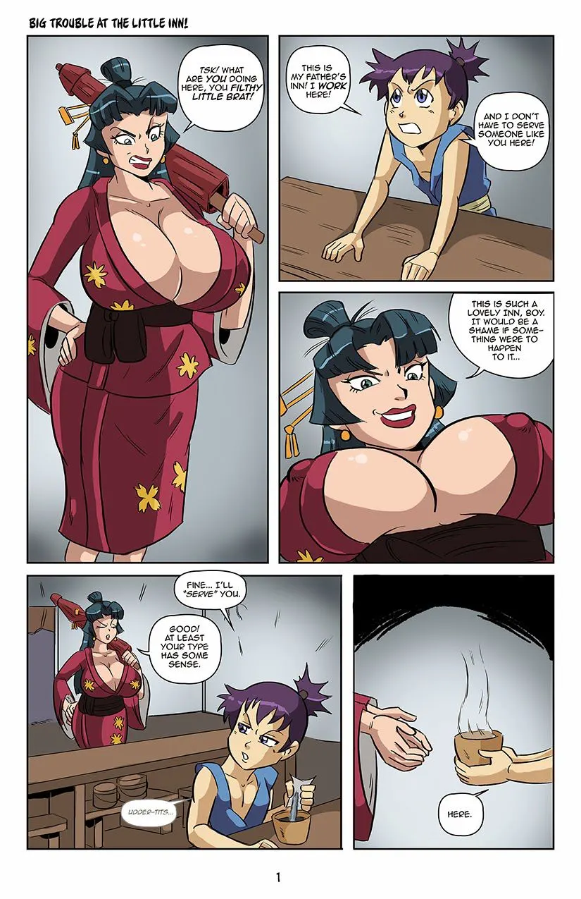 Big Trouble At The Inn - Manyuu Hikenchou  (Chapter 01) — page 1