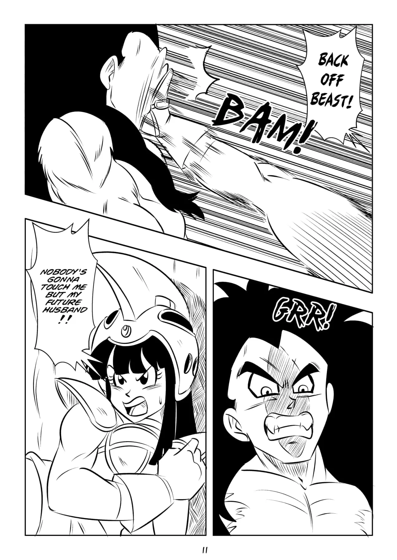 Mate Of The Monkey KingDragon Ball GT  (Chapter 03) — page 11