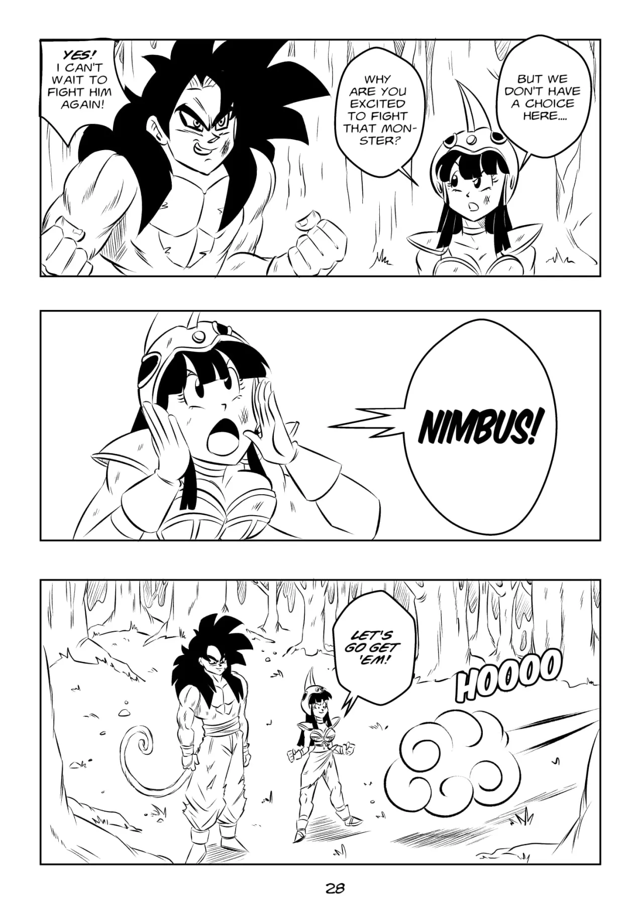 Mate Of The Monkey KingDragon Ball GT  (Chapter 03) — page 29