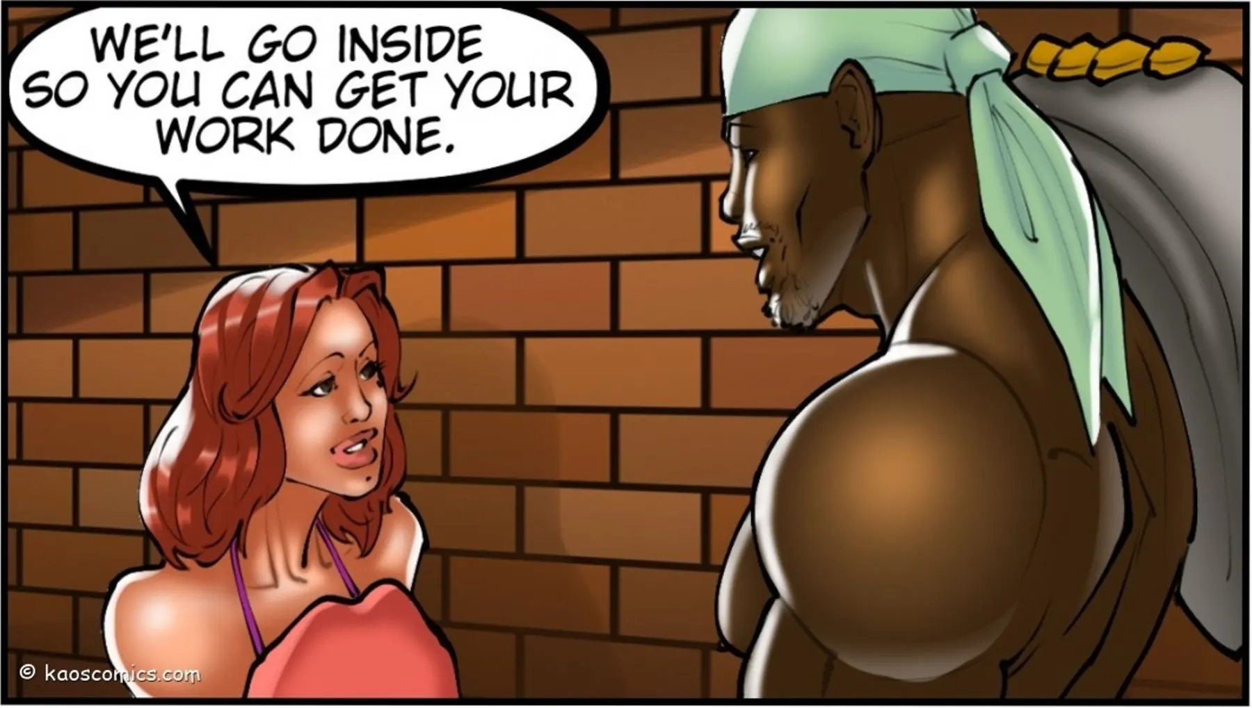 The Wife And The Black Gardeners  (Chapter 02) — page 21