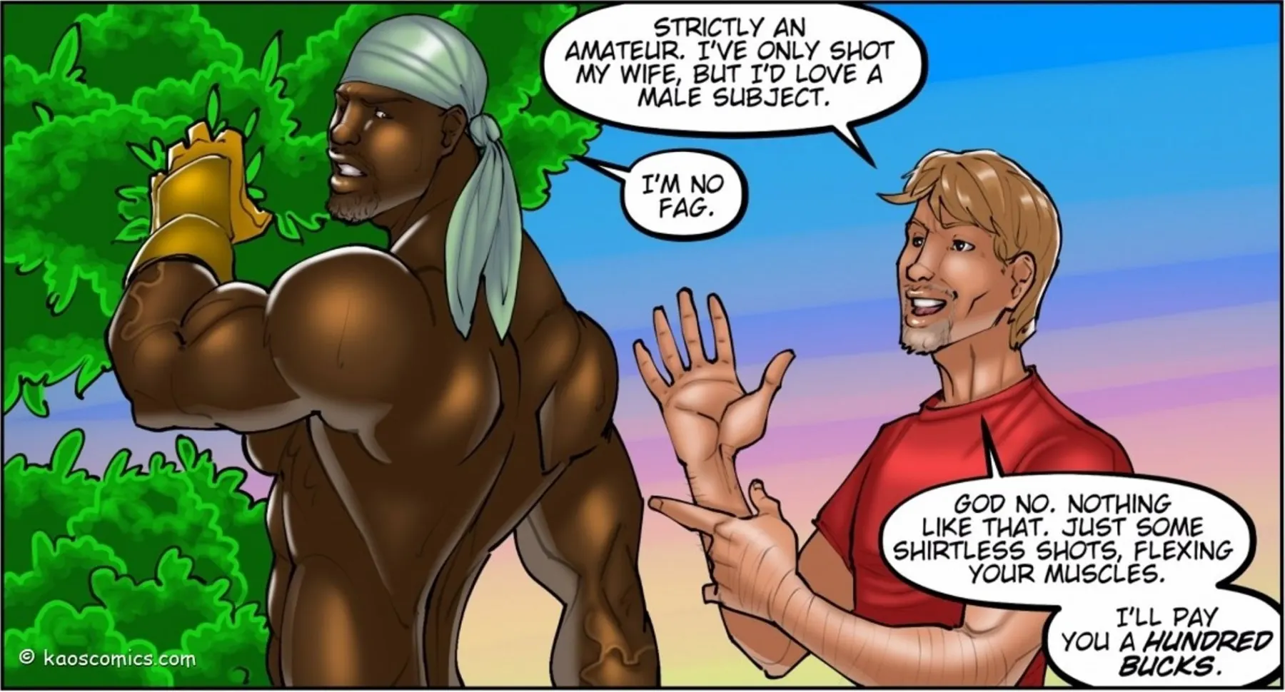 The Wife And The Black Gardeners  (Chapter 02) — page 24