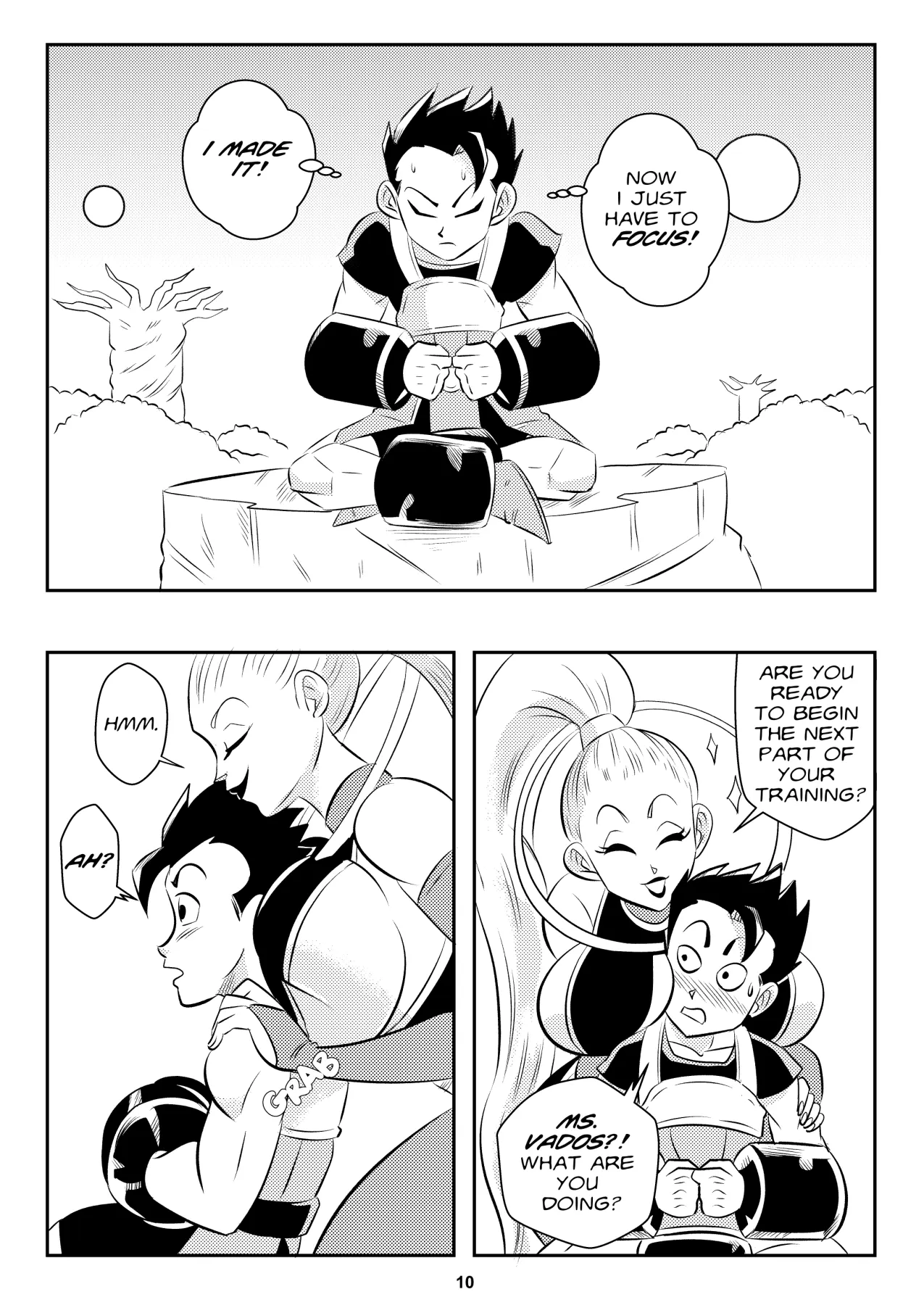 Heavenly TrainingDragon Ball Super  (Chapter 01) — page 11