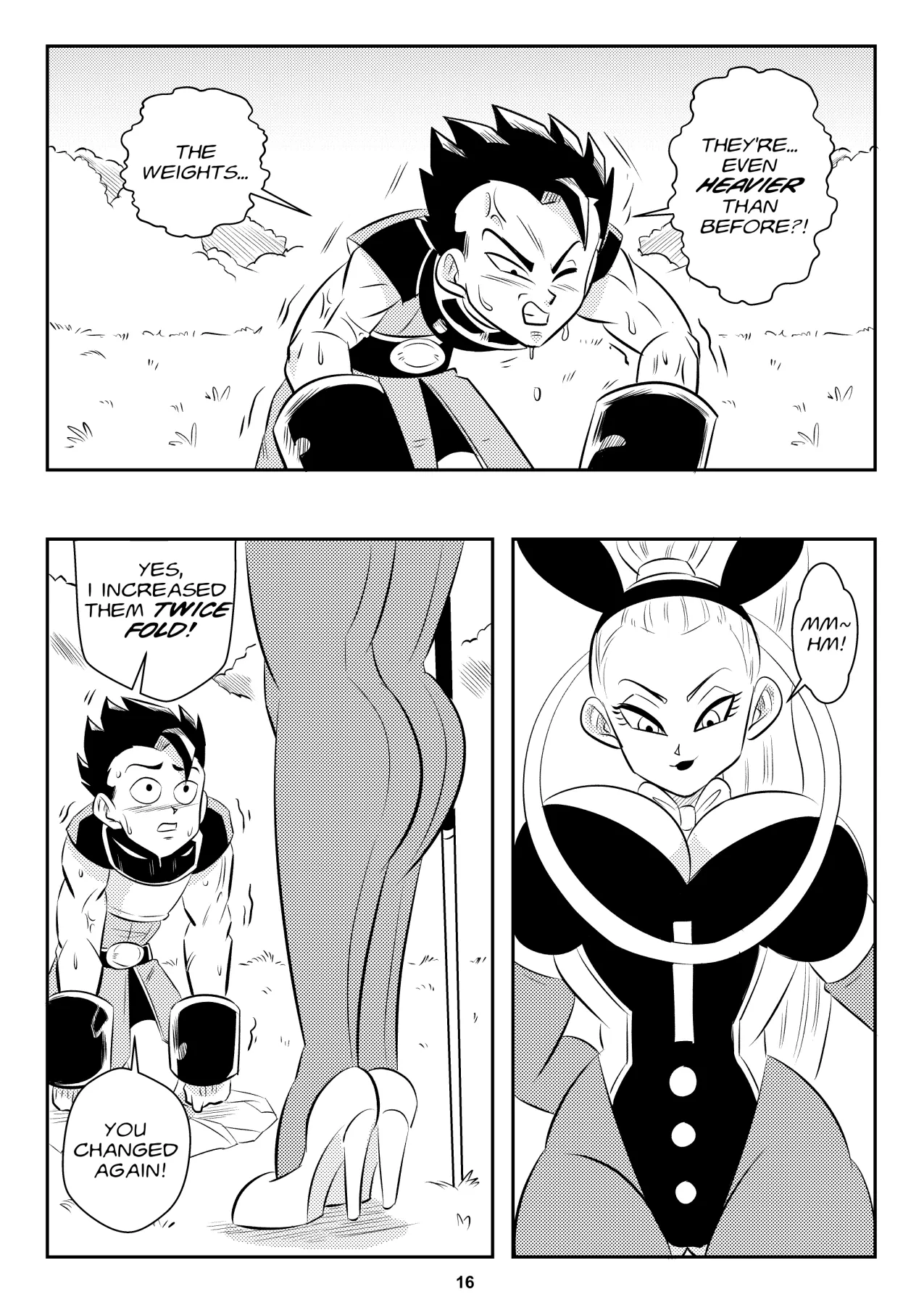 Heavenly TrainingDragon Ball Super  (Chapter 01) — page 17