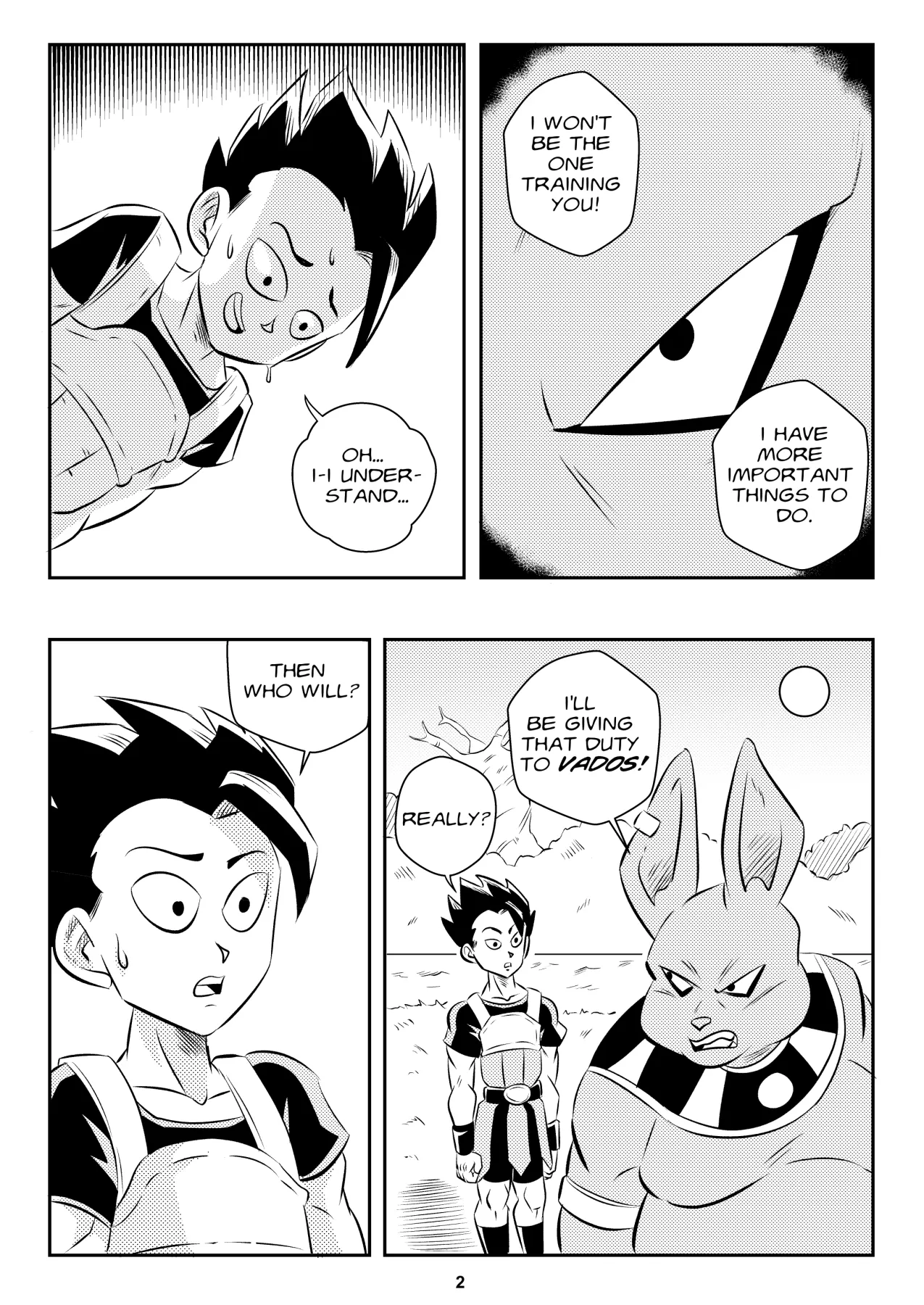 Heavenly TrainingDragon Ball Super  (Chapter 01) — page 3