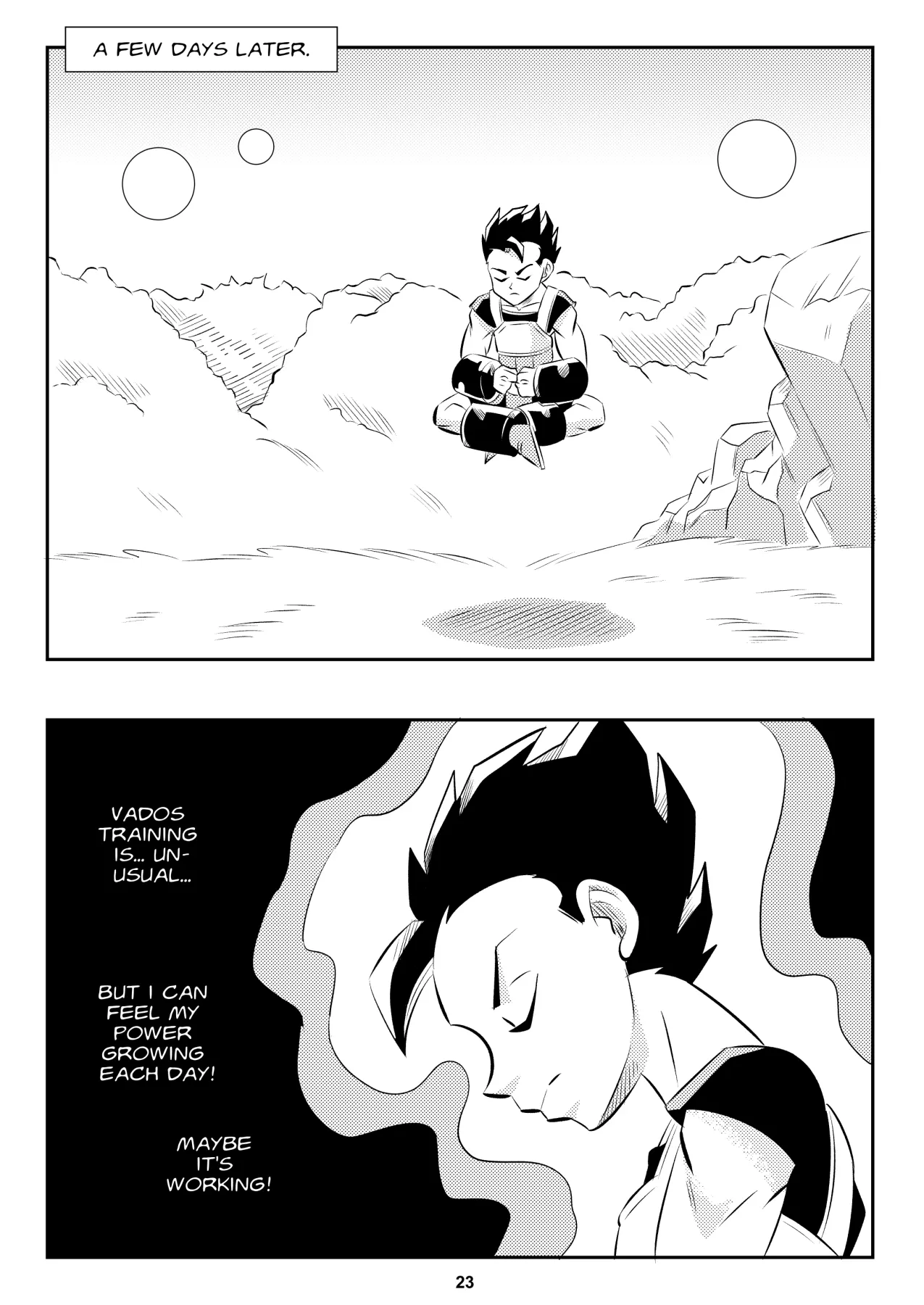 Heavenly TrainingDragon Ball Super  (Chapter 01) — page 24