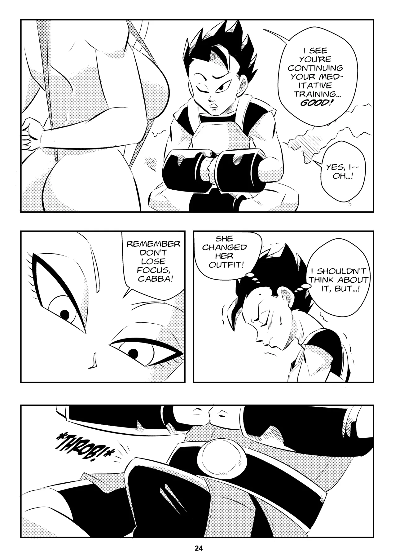 Heavenly TrainingDragon Ball Super  (Chapter 01) — page 25
