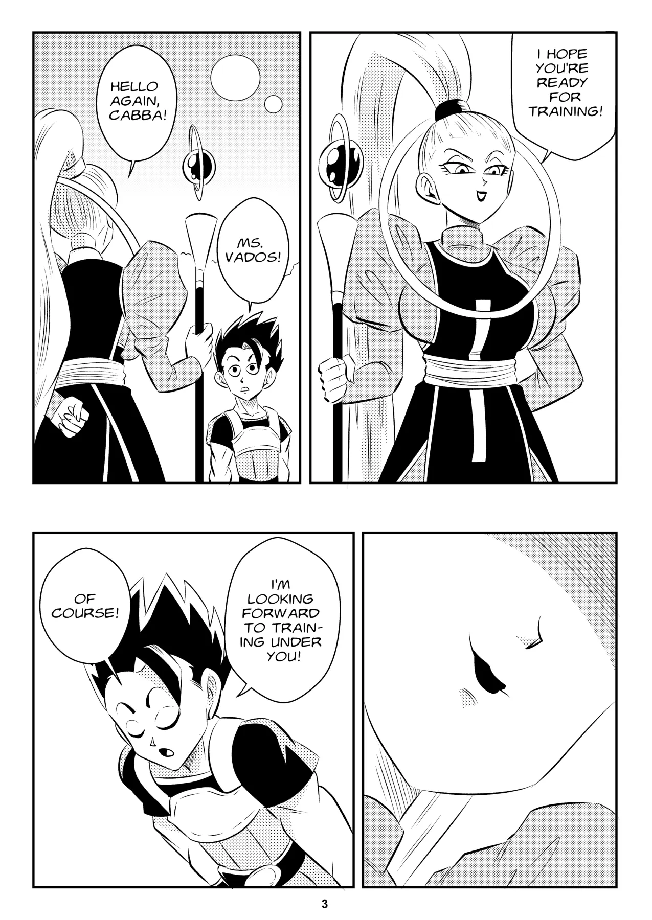 Heavenly TrainingDragon Ball Super  (Chapter 01) — page 4