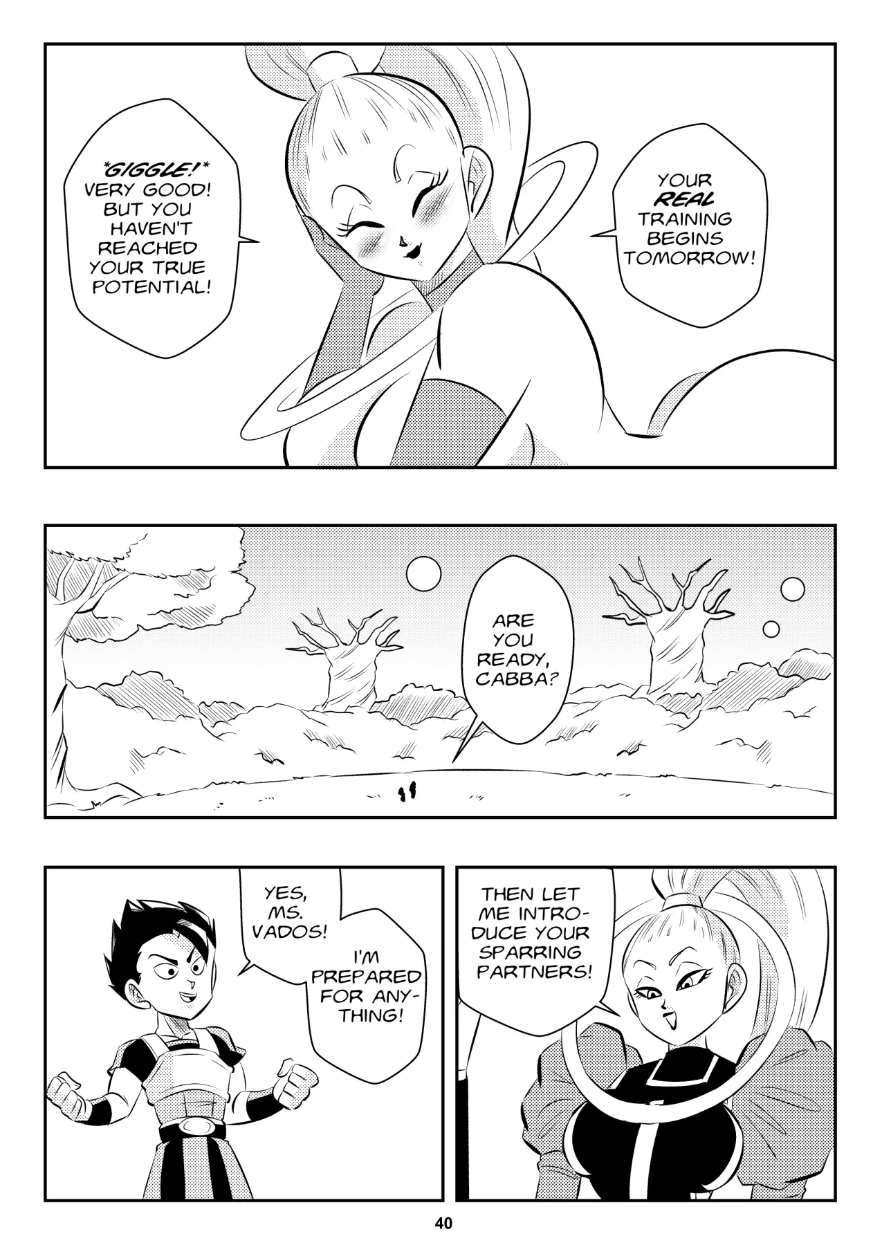 Heavenly TrainingDragon Ball Super  (Chapter 01) — page 41
