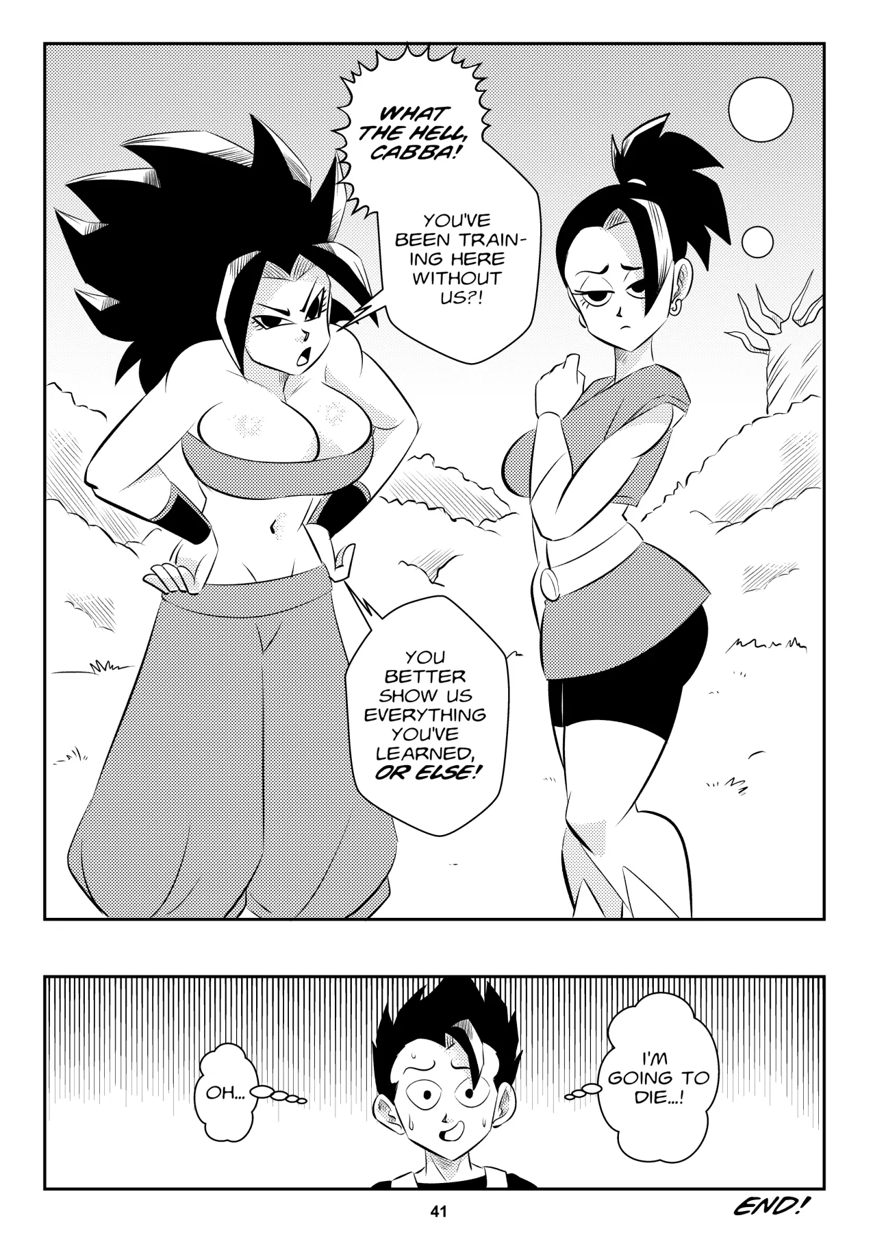 Heavenly TrainingDragon Ball Super  (Chapter 01) — page 42