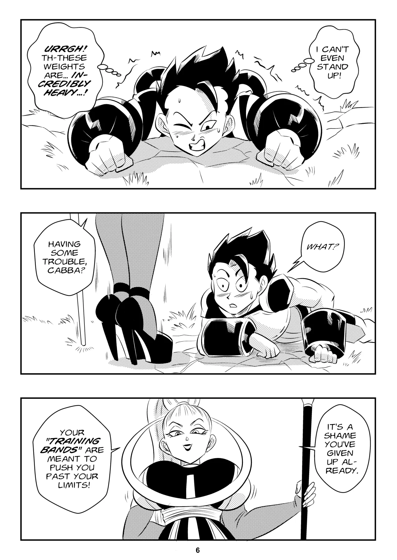Heavenly TrainingDragon Ball Super  (Chapter 01) — page 7