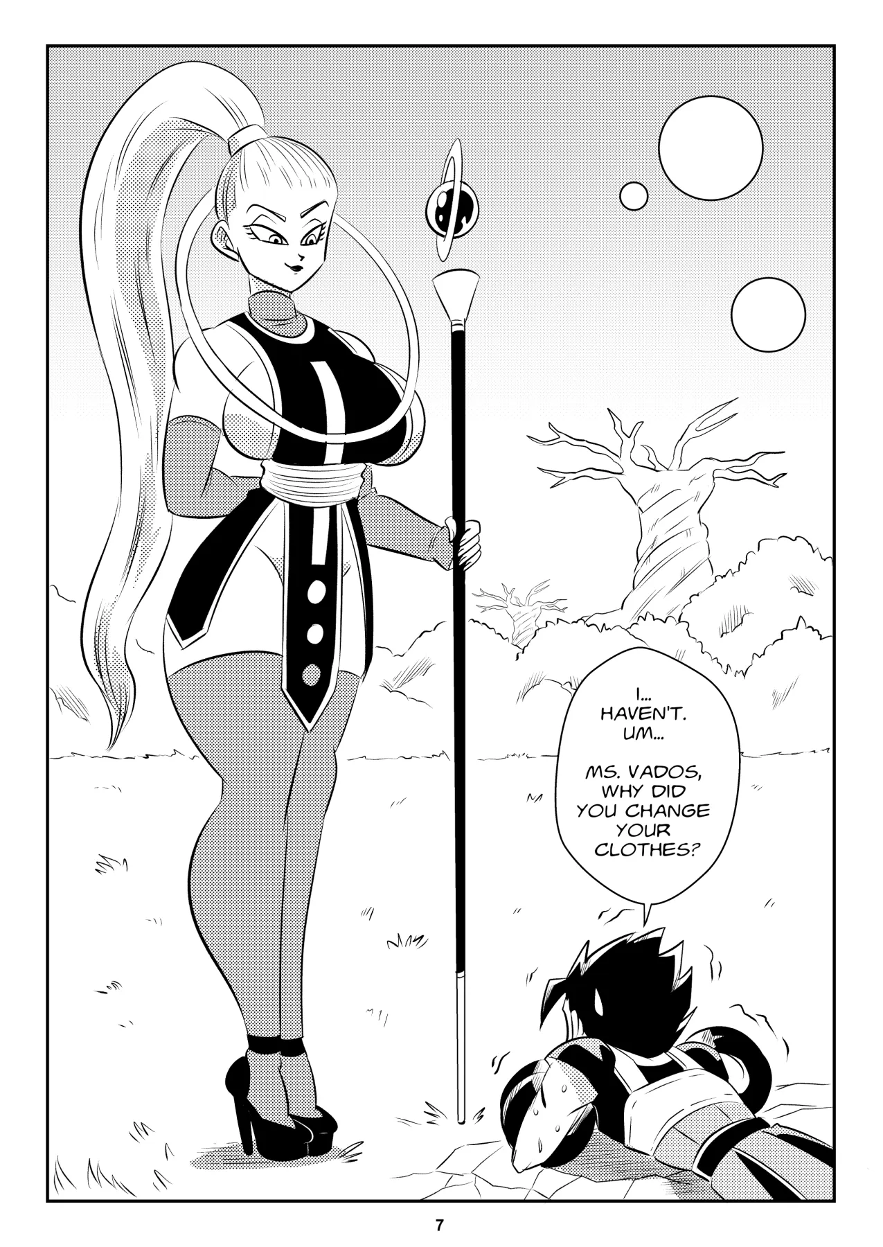 Heavenly TrainingDragon Ball Super  (Chapter 01) — page 8