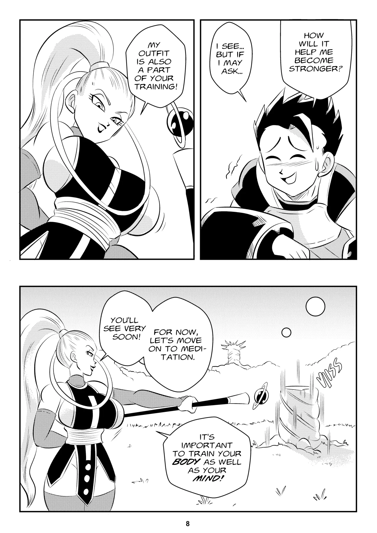 Heavenly TrainingDragon Ball Super  (Chapter 01) — page 9