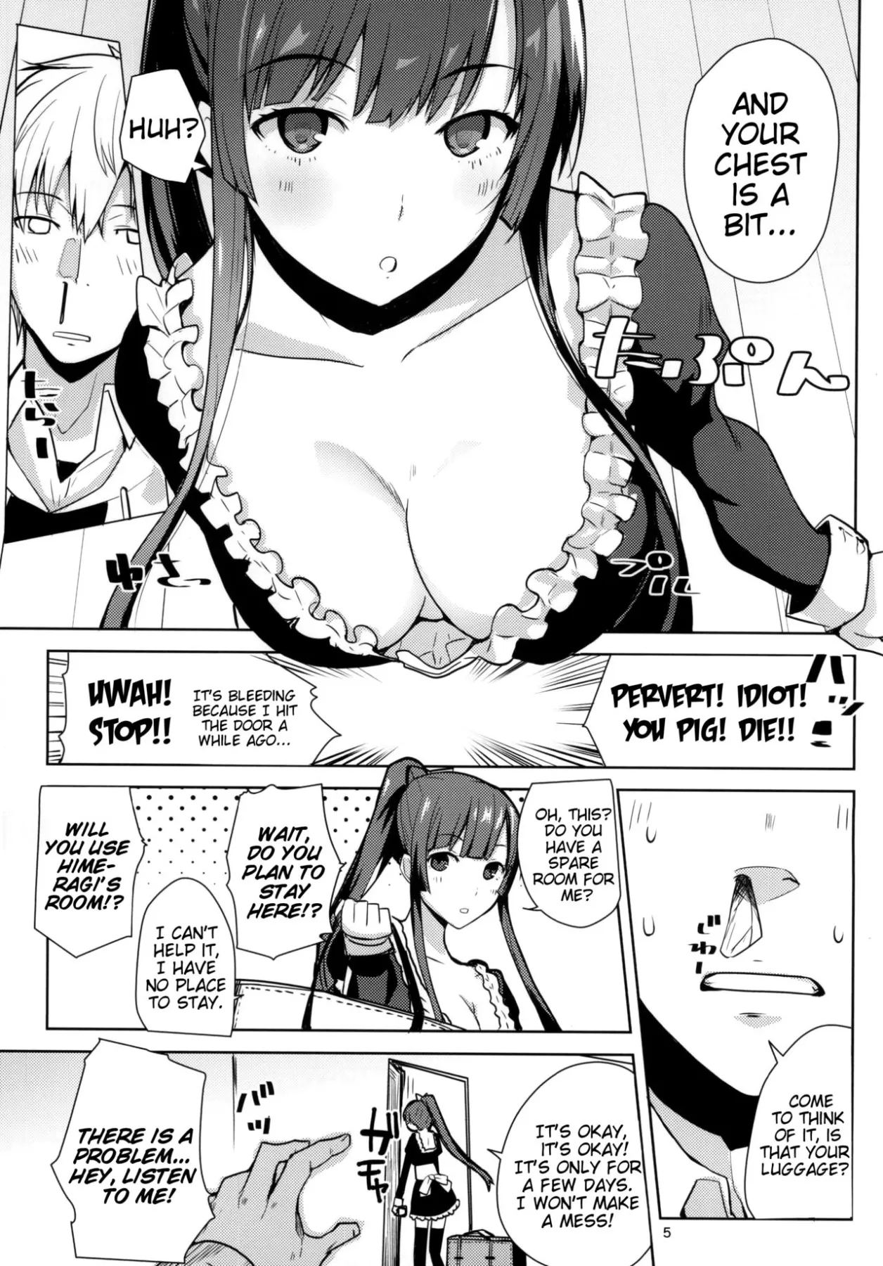 Don/t Call Me Kirasucker - Strike The Blood  (Chapter 01) — page 3