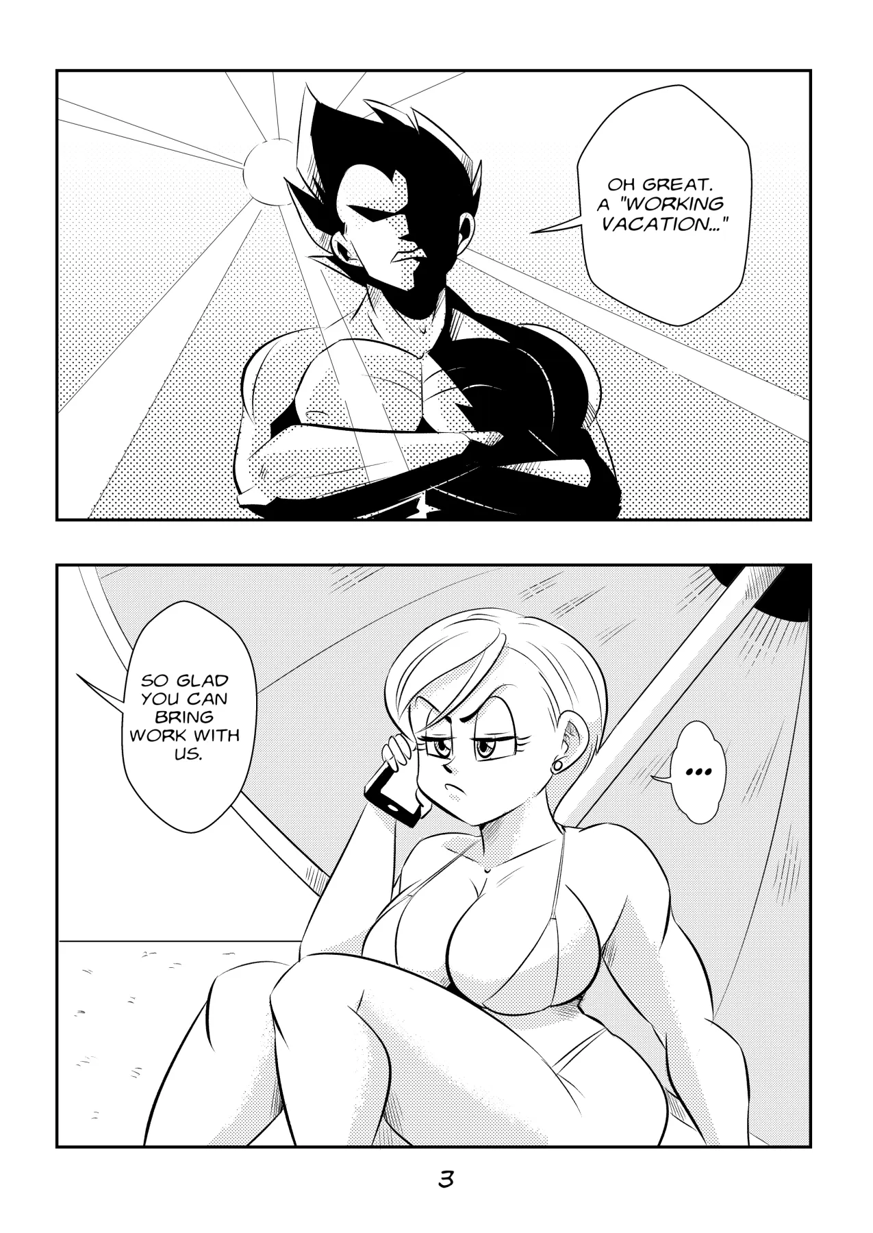 Beach CallDragon Ball Super  (Chapter 01) — page 3