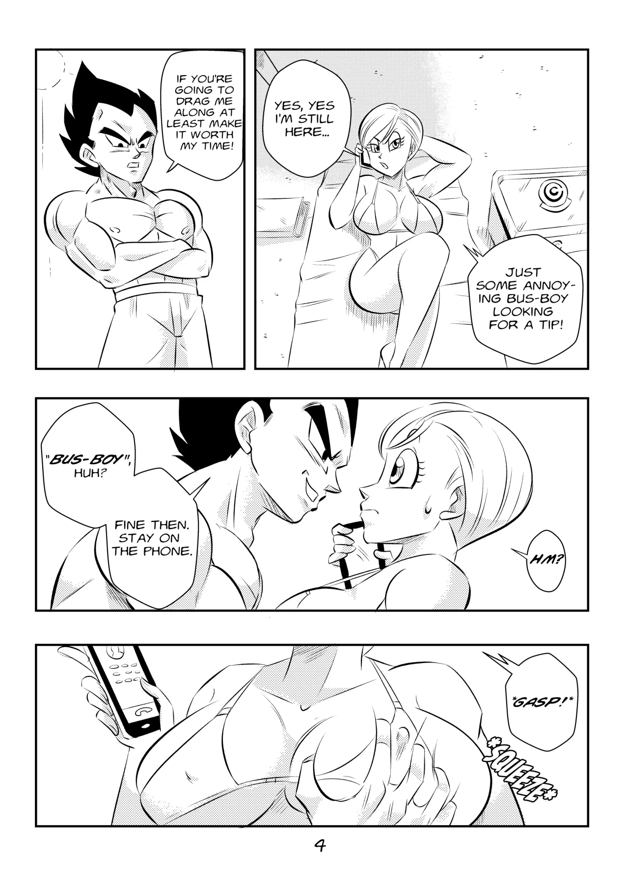 Beach CallDragon Ball Super  (Chapter 01) — page 4