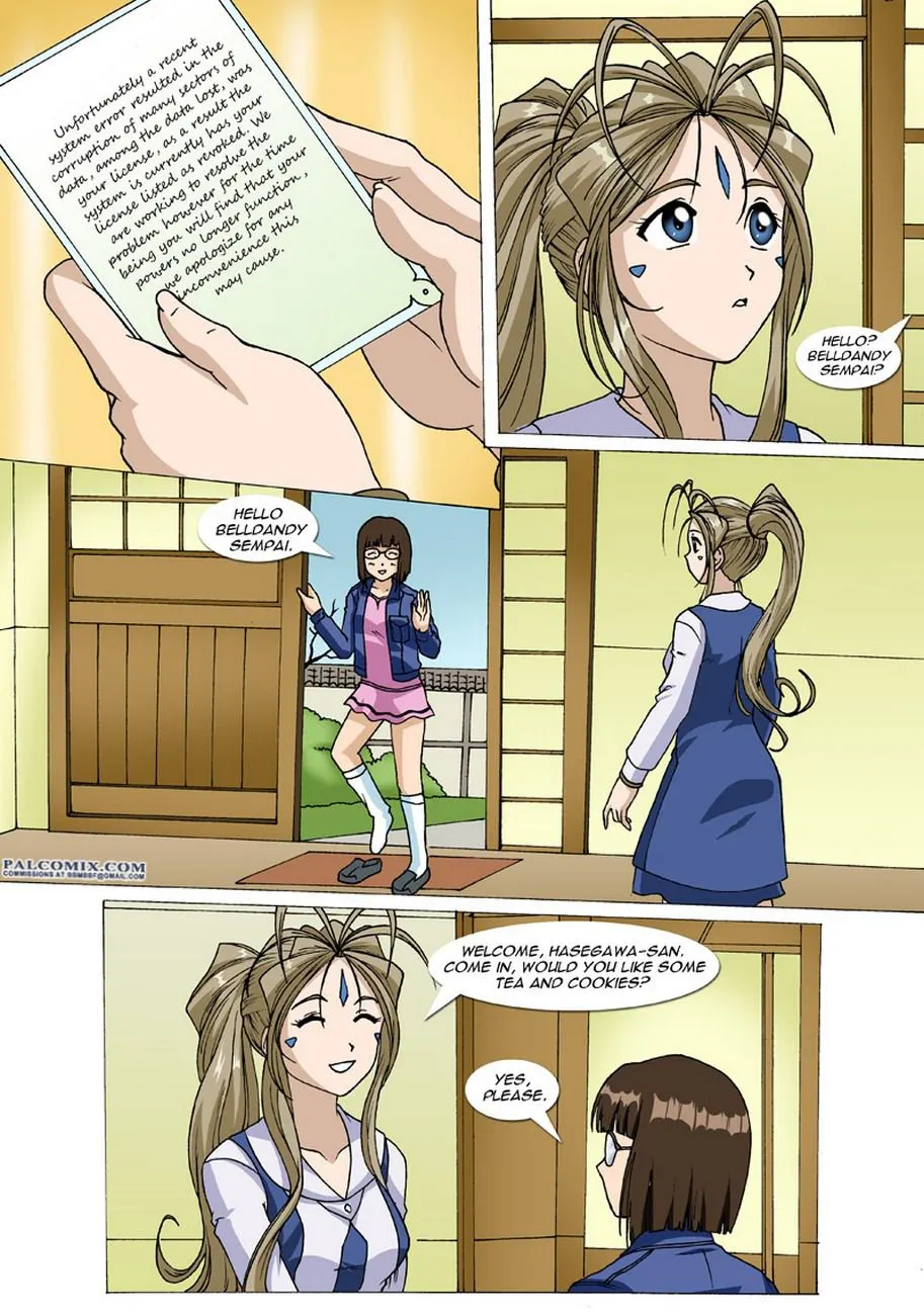 Ah! Enslavement Of My Goddess  (Chapter 01) — page 2