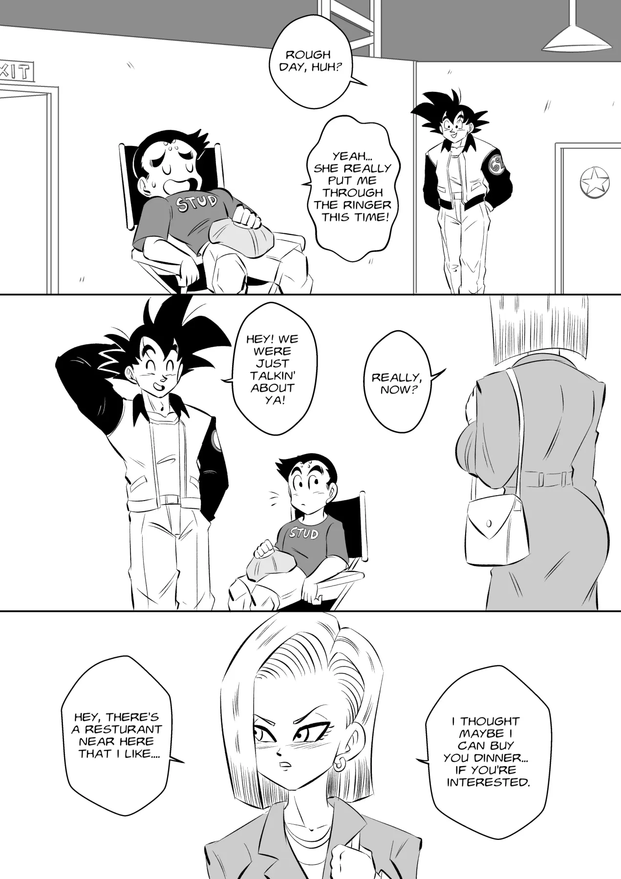 On SetDragon Ball Z  (Chapter 01) — page 45