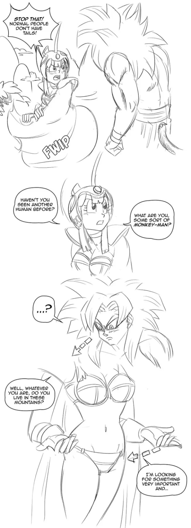 Mate Of The Monkey KingDragon Ball GT  (Chapter 01) — page 13