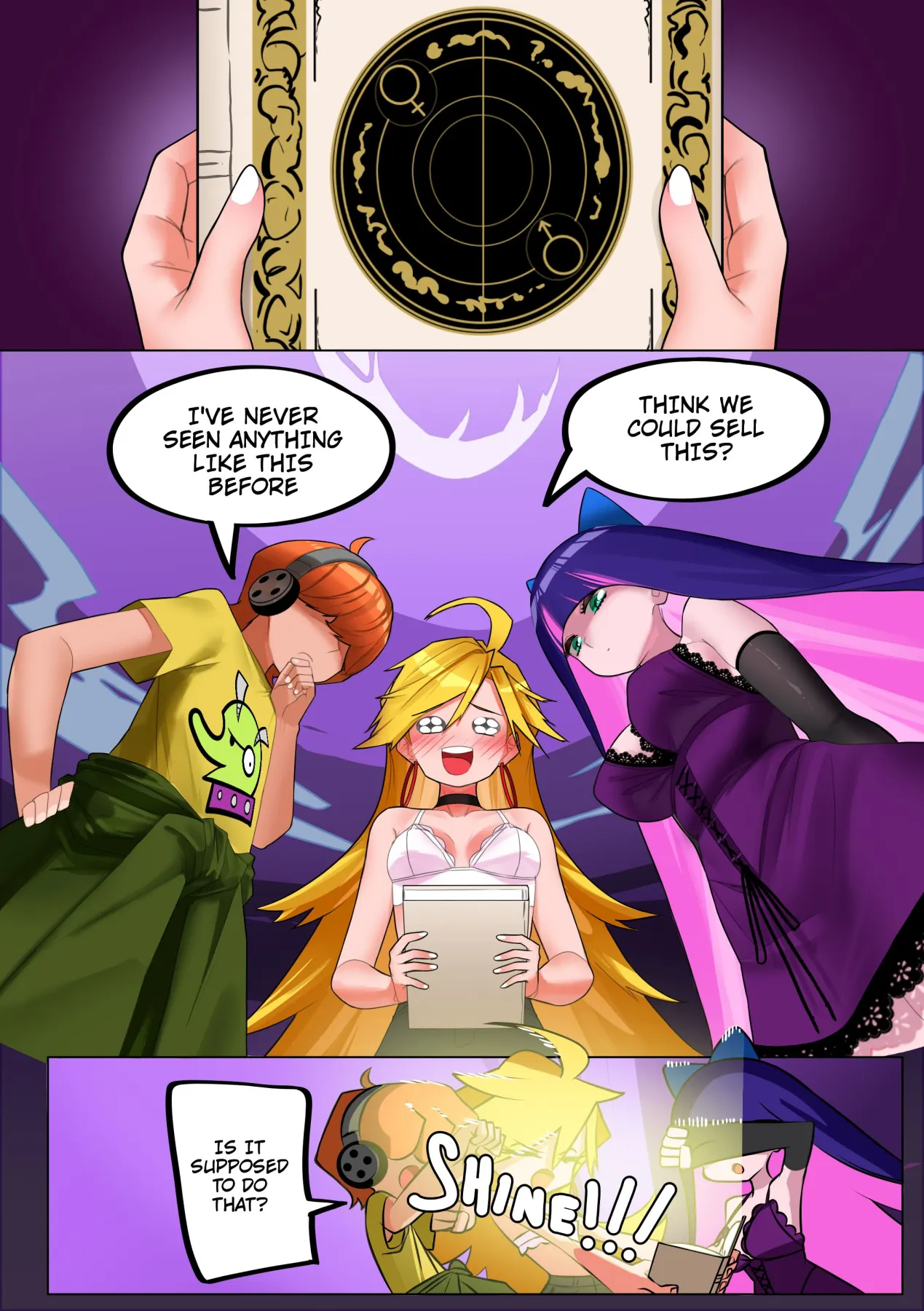 Panty & Swaping! Panty And Stocking With Garterbel  (Chapter 01) — page 2