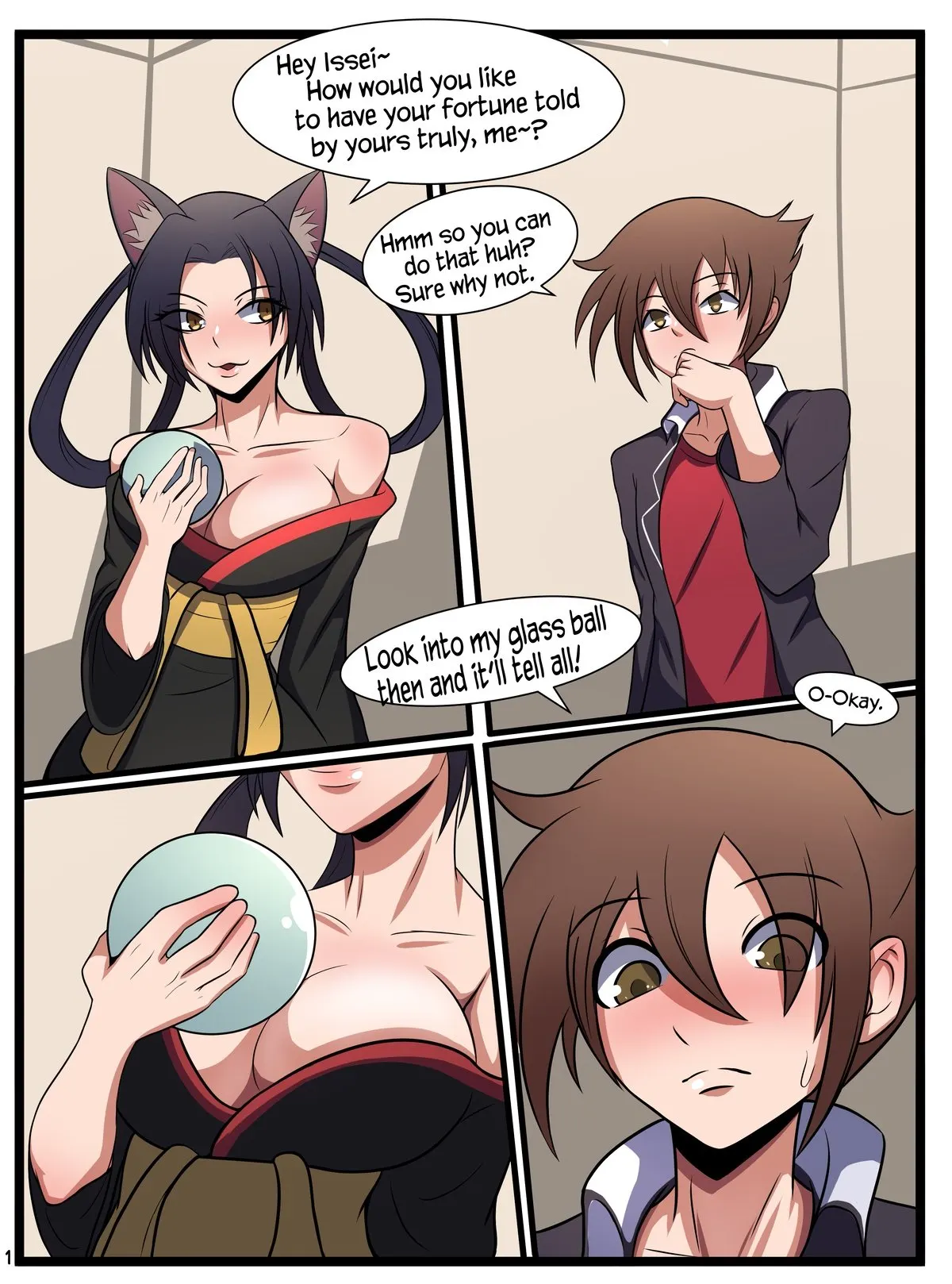 A Fortunate Issei Highschool DxD  (Chapter 01) — page 2